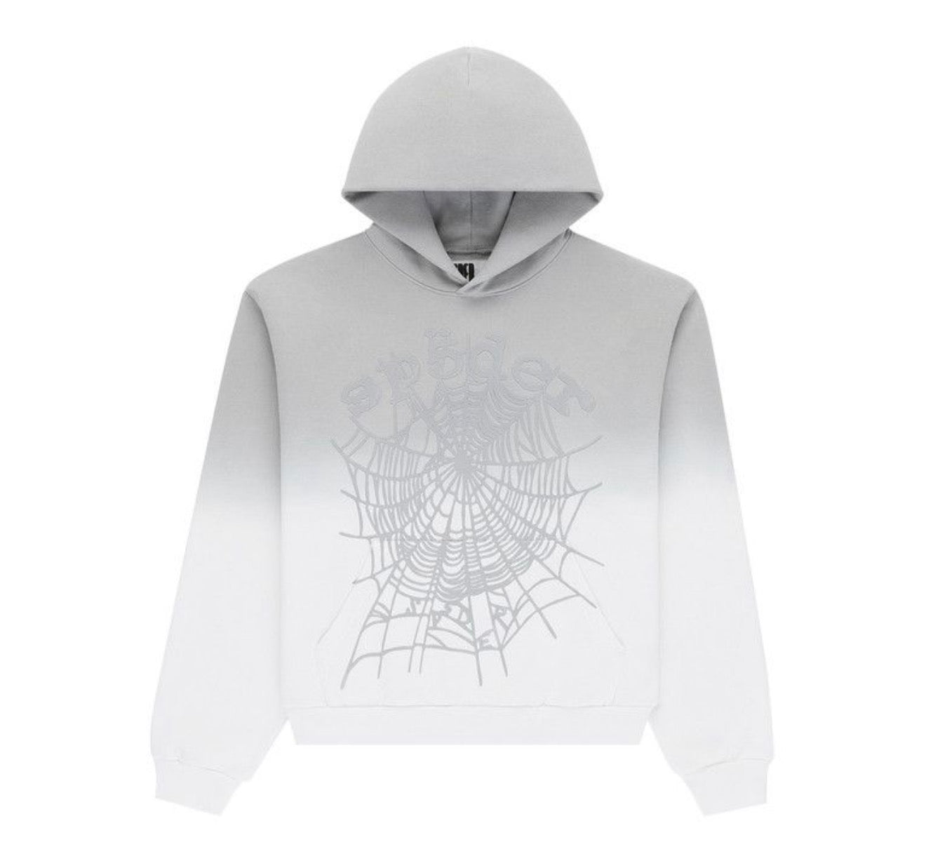 Sp5der OG Web V2 Ombre Hoodie ‘Sport Grey’