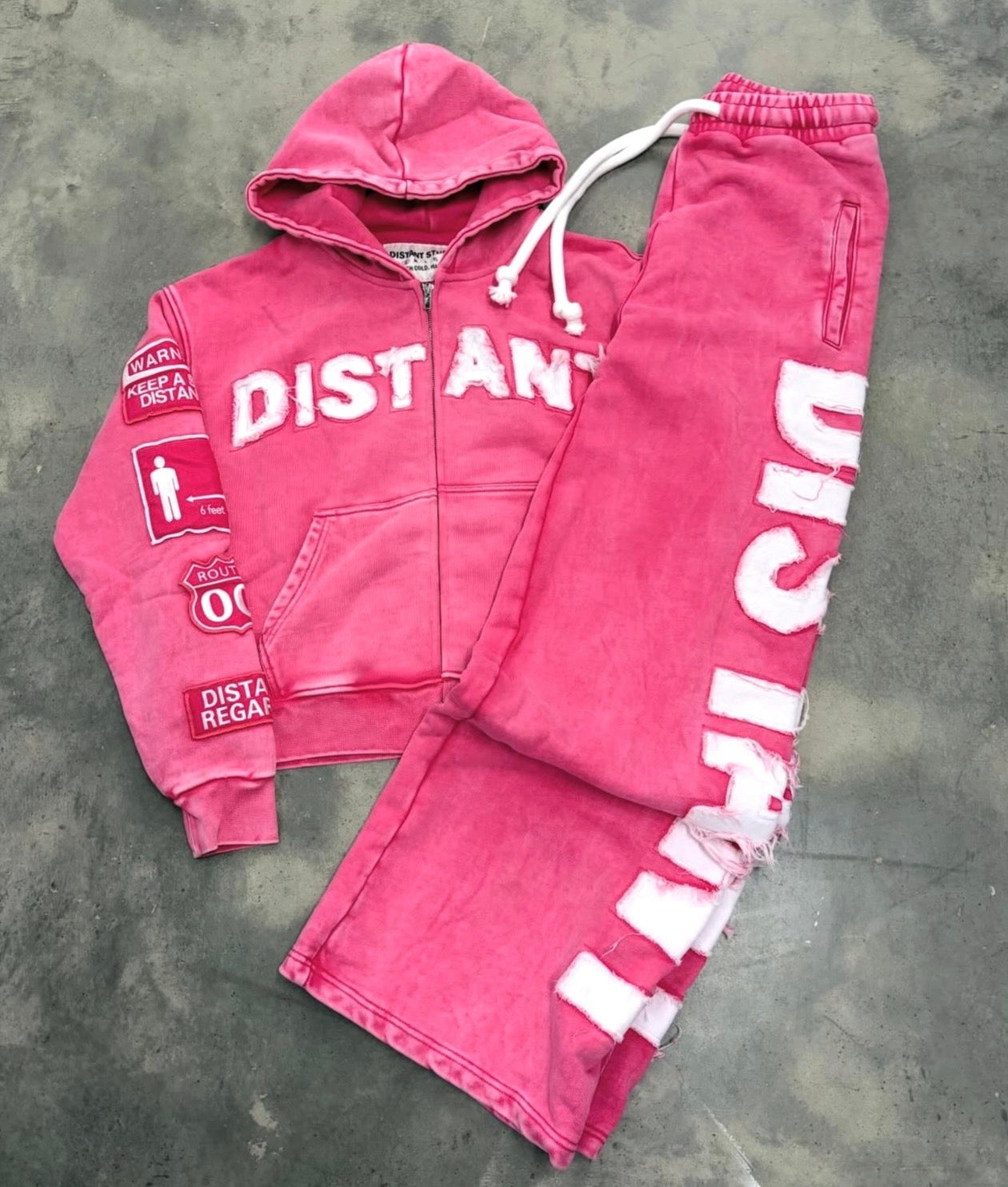 Distant Sweatsuits