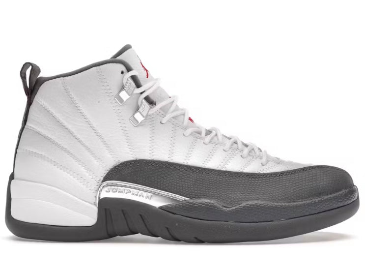 Jordan 12 Retro White Dark Grey