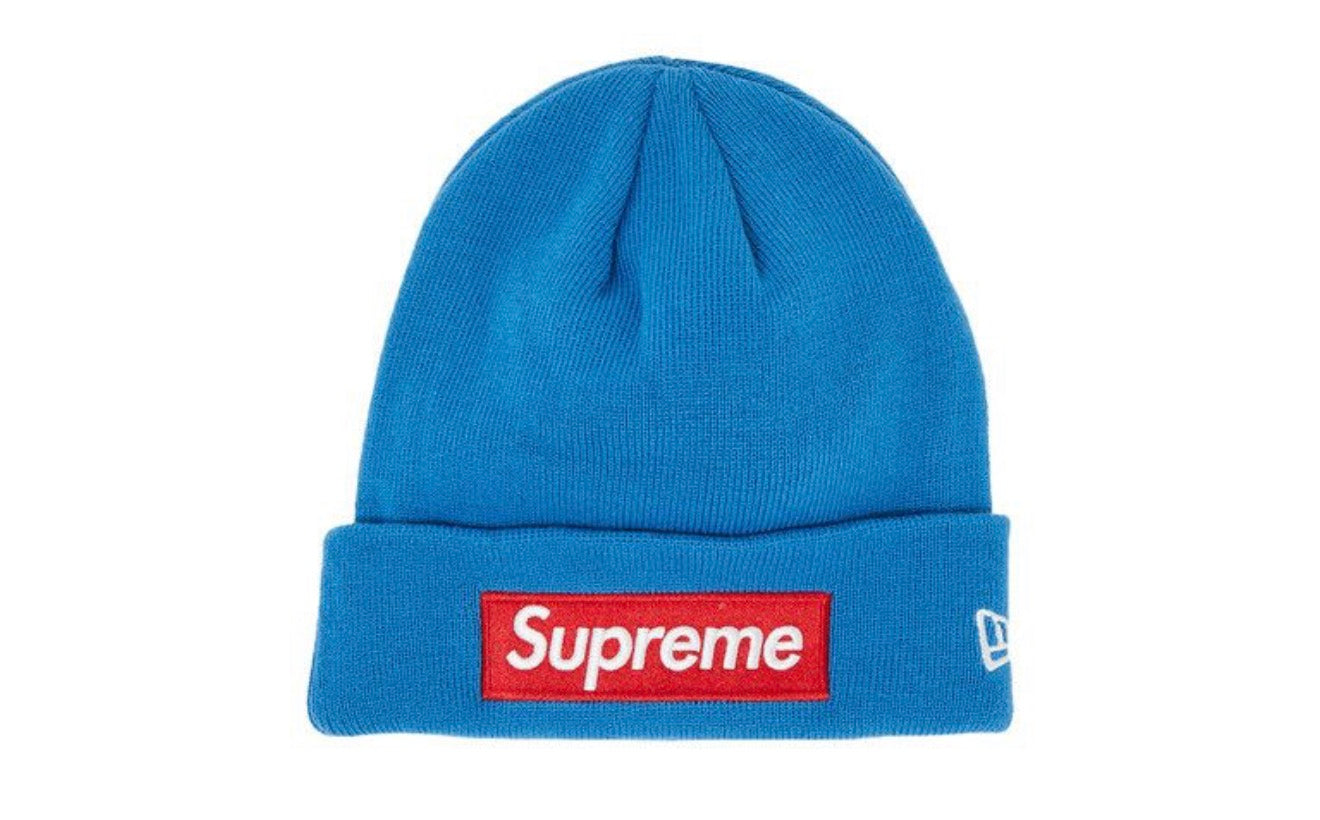Supreme x New Era Box Logo Beanies