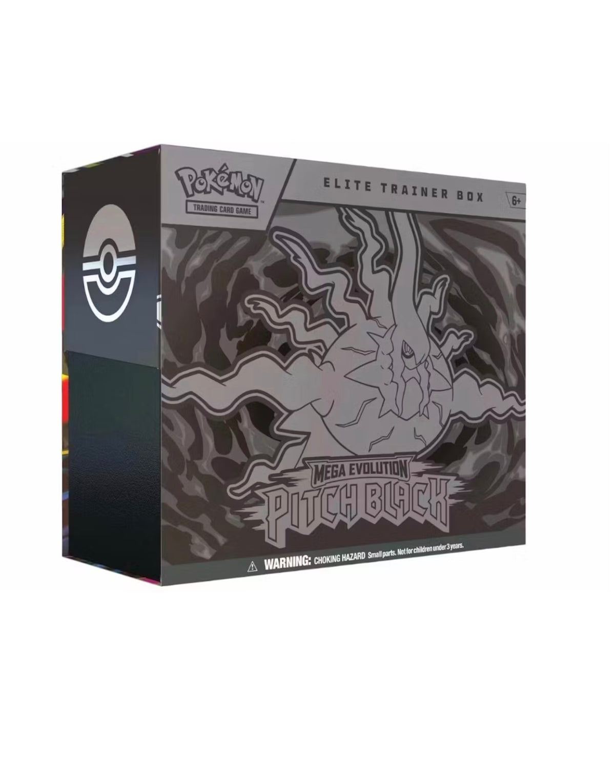 2026 Pokémon Mega Evolution
Pitch Black Elite Trainer Box
