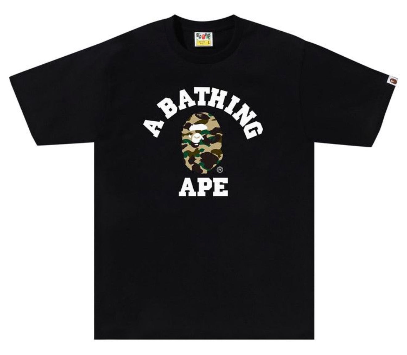 BAPE 1st Camo College Tee