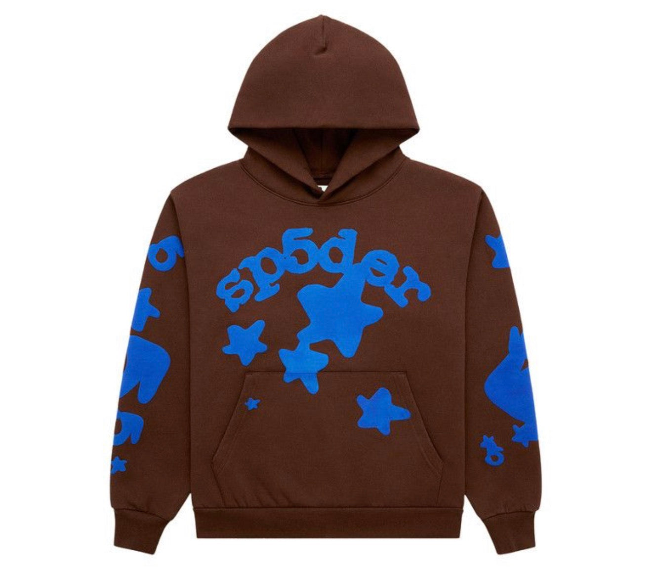 Sp5der Beluga Hoodie Brown