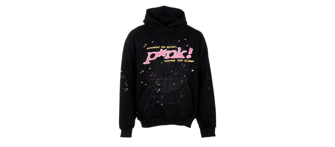 Sp5der P*NK Hoodie