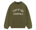 Fear of God Essentials Fleece Crewneck ‘Military’