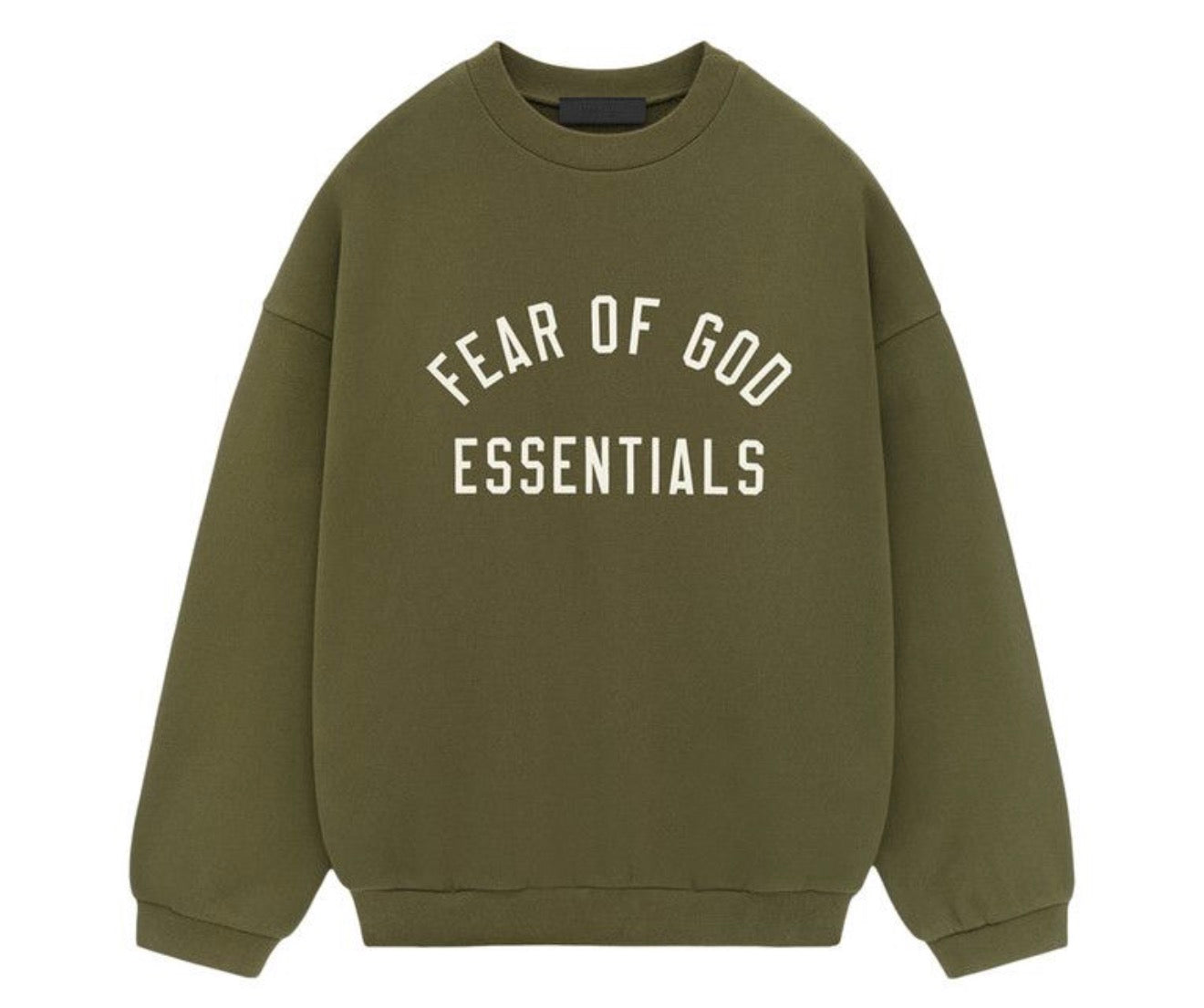 Fear of God Essentials Fleece Crewneck ‘Military’