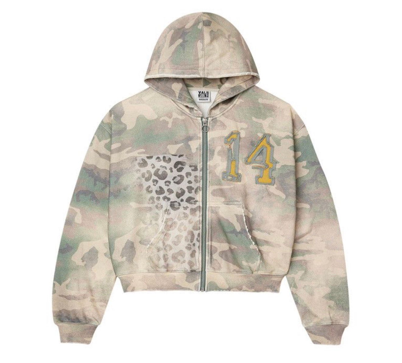 Vale Forever Cheetah Camo Zip Up Leopard/Camo