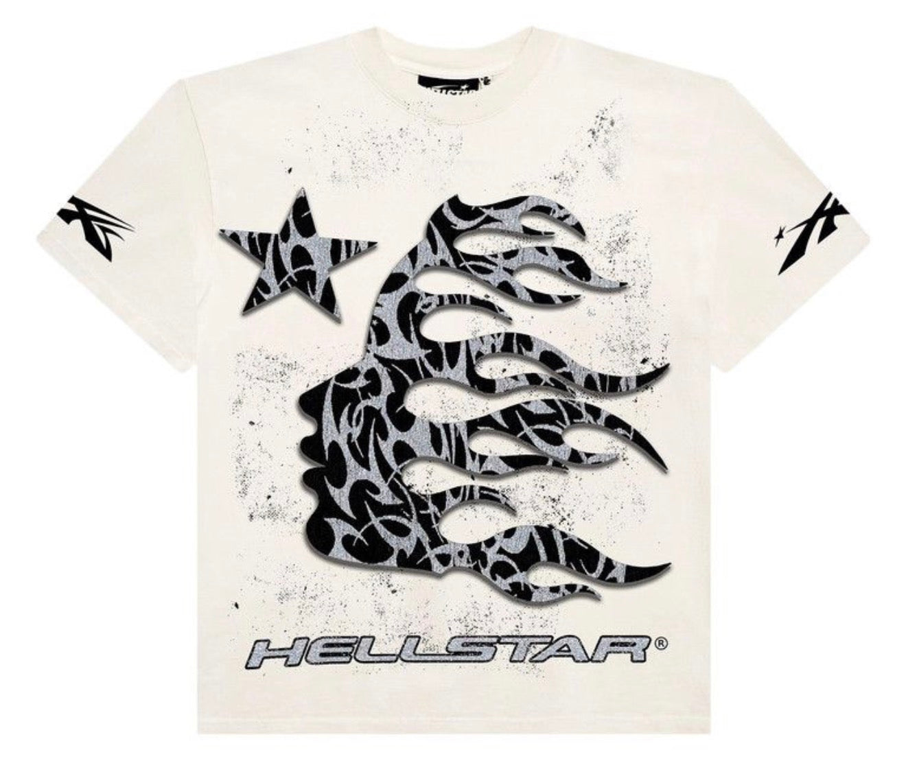 Hellstar Thorn Glitter T-Shirt White