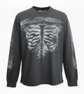 Hellstar Skeleton Long-Sleeve T-shirt Black