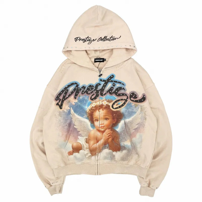 Prestige Angel Zip Up Hoodie