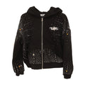 Retrovert Infinity Rhinestone Zip Up