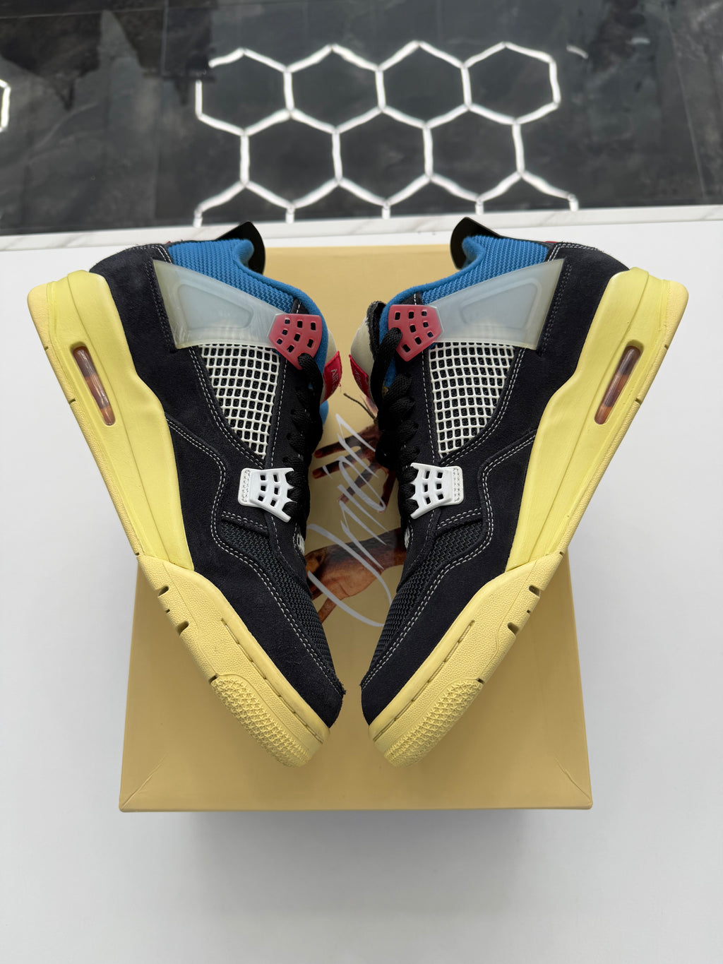 Jordan 4 Retro Union Off Noir