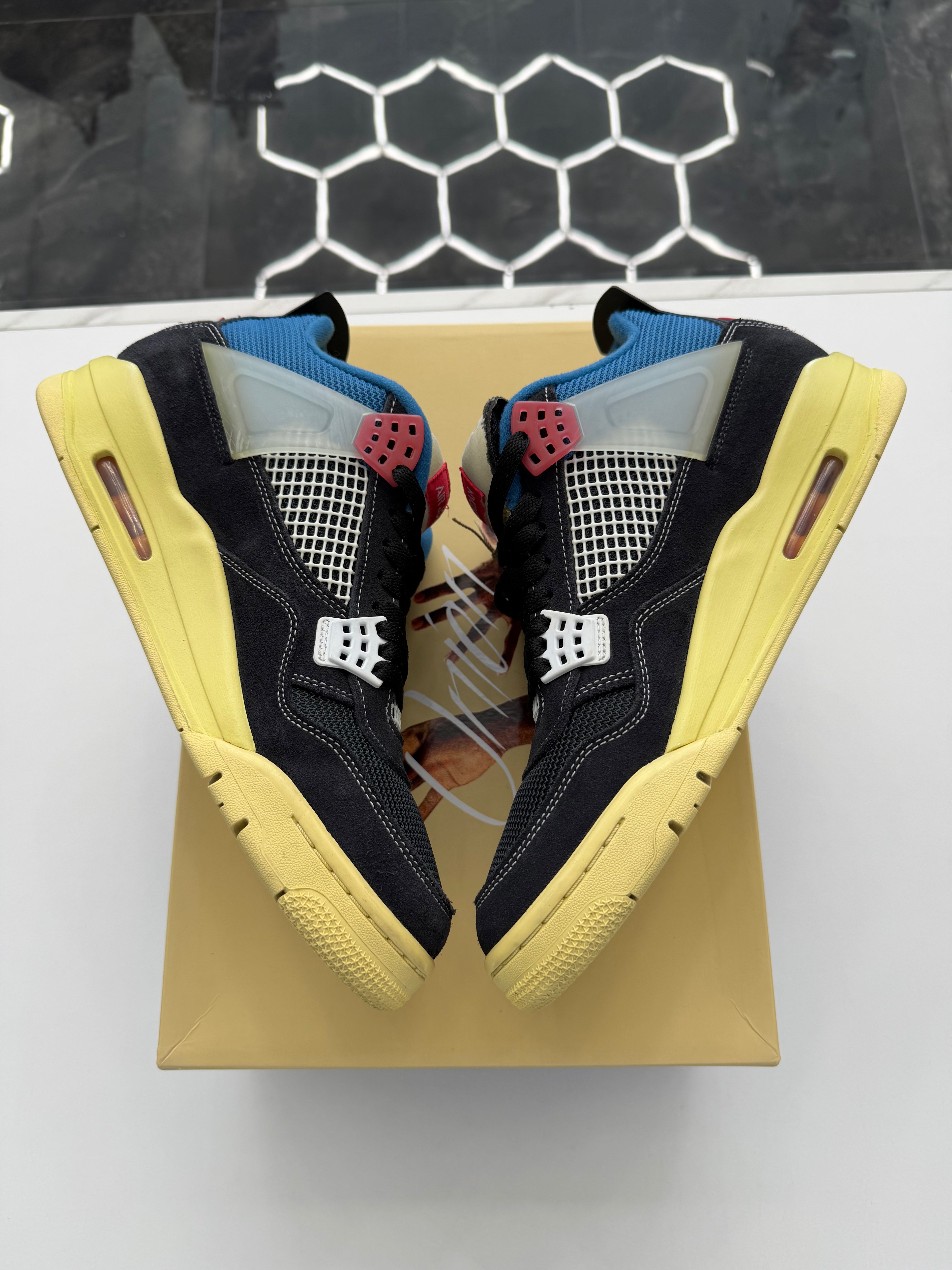 Jordan 4 Retro Union Off Noir