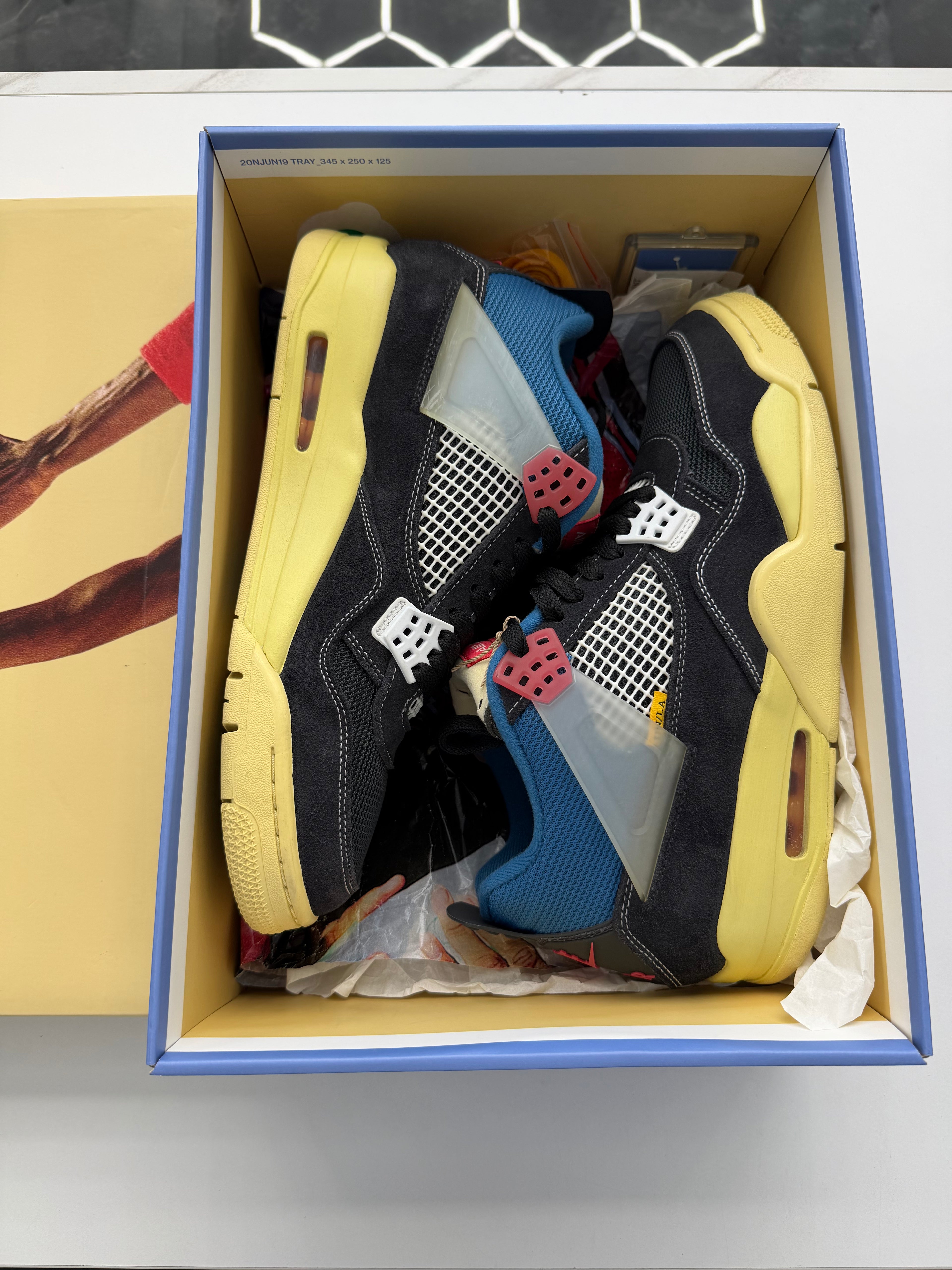 Jordan 4 Retro Union Off Noir