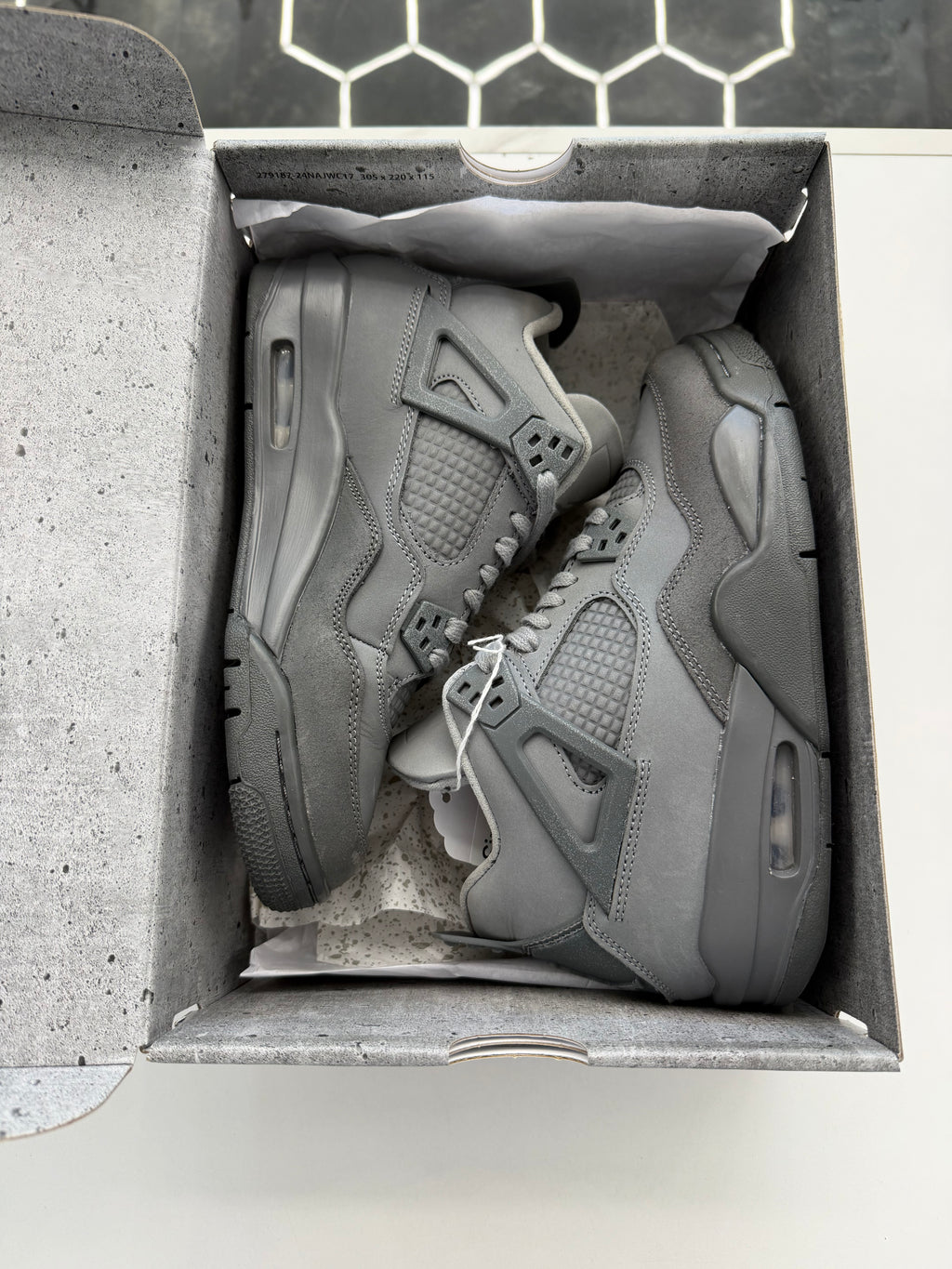 Jordan 4 Retro SE Wet Cement (GS)