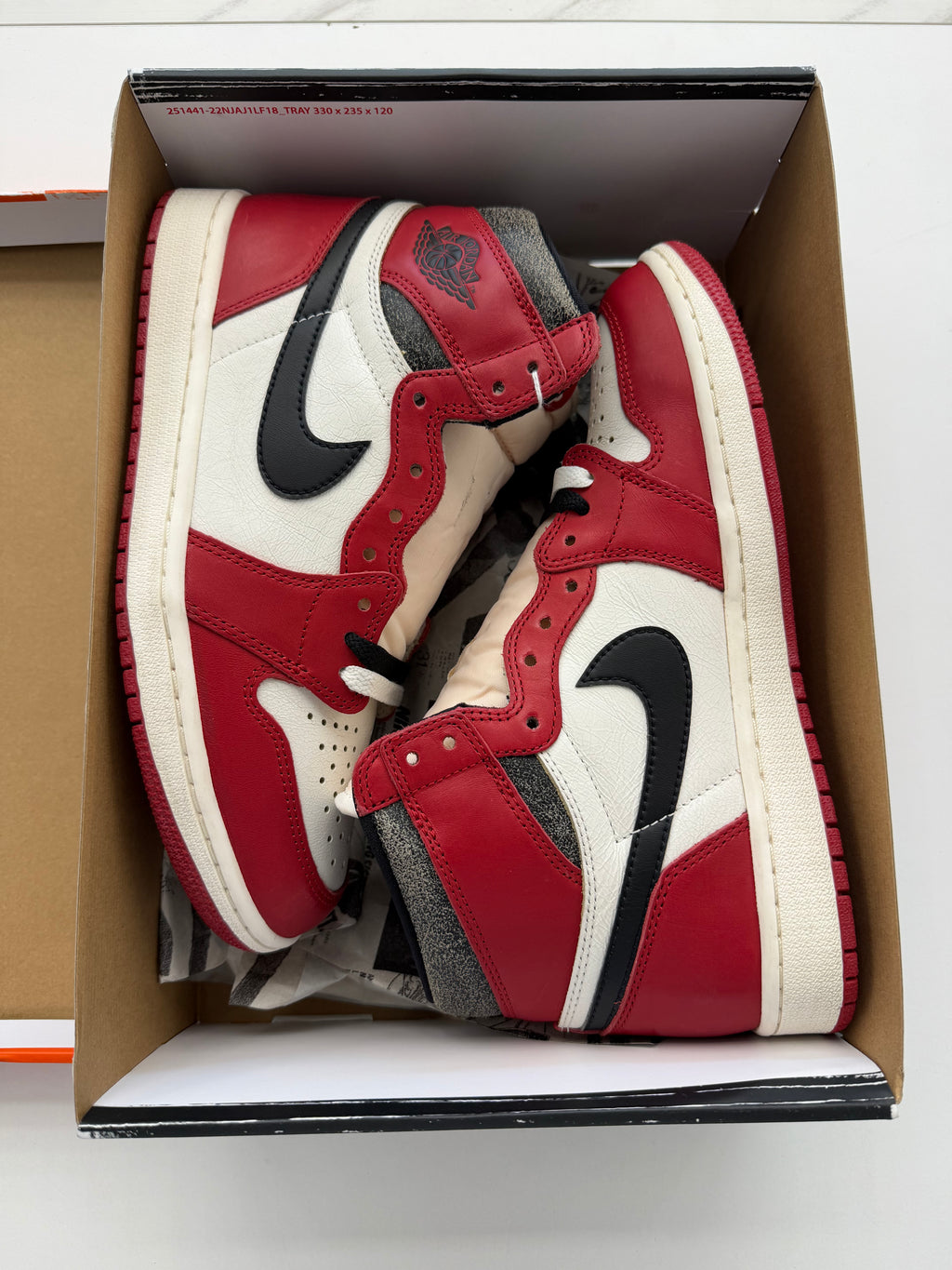 Jordan 1 Retro High OG Chicago Lost and Found