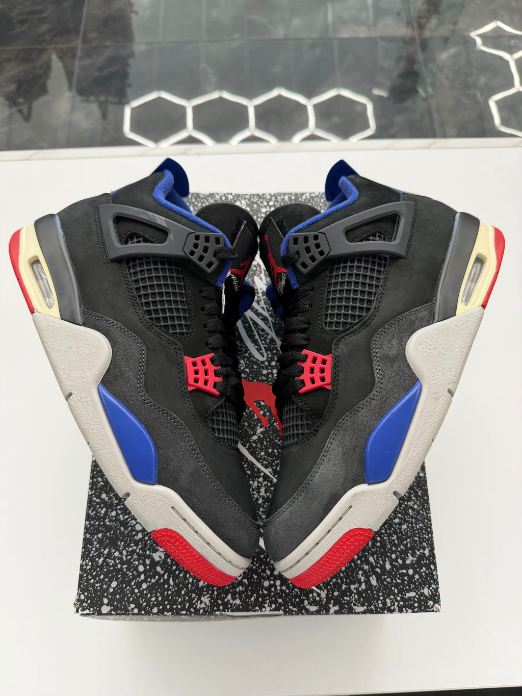 Jordan 4 Retro Rare Air White Lettering (REPLACEMENT BOX)