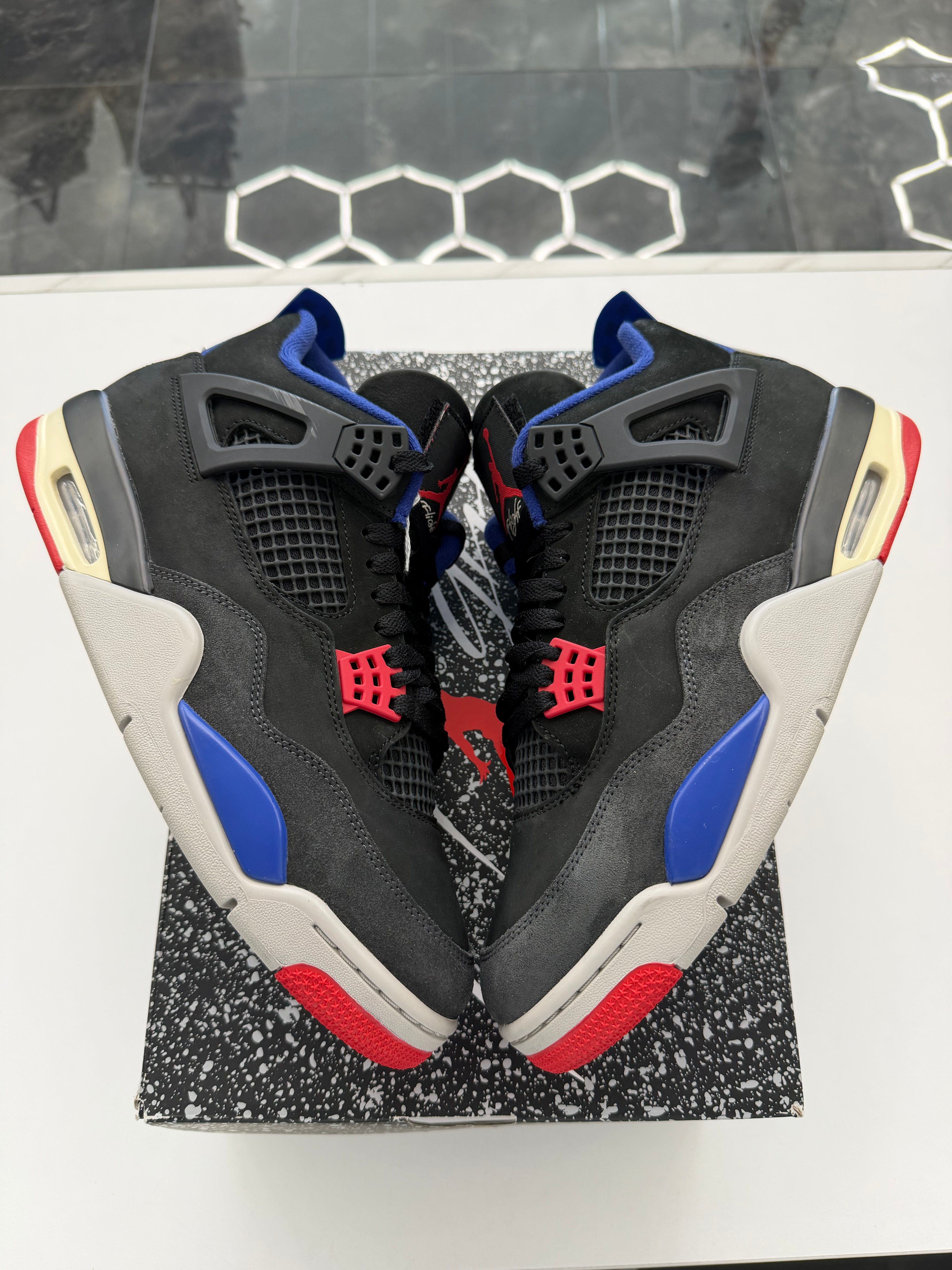 Jordan 4 Retro Rare Air White Lettering (REPLACEMENT BOX)