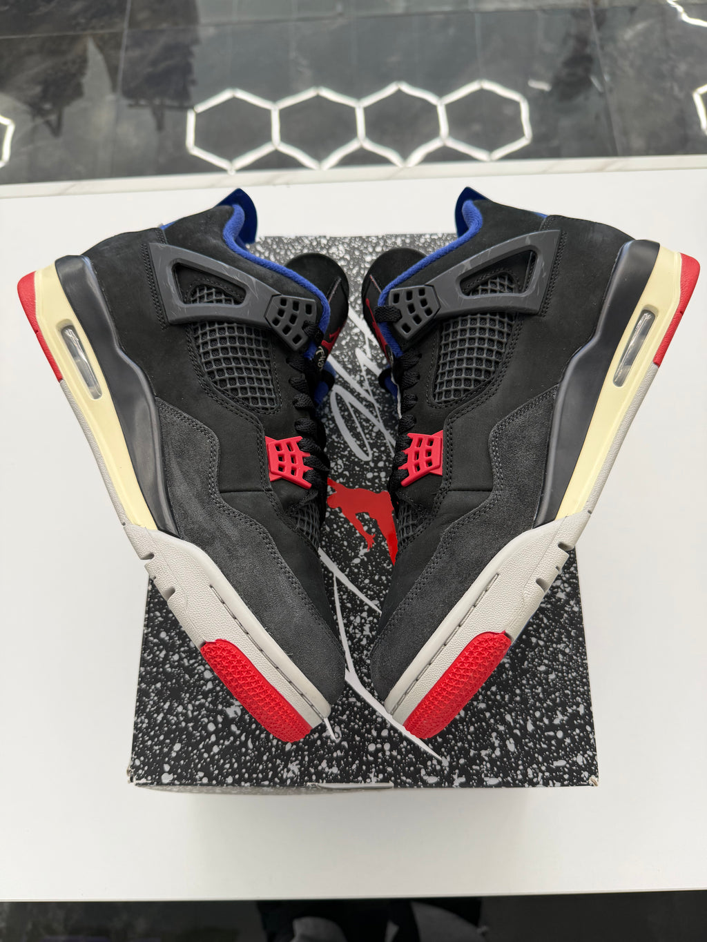 Jordan 4 Retro Rare Air White Lettering (REPLACEMENT BOX)