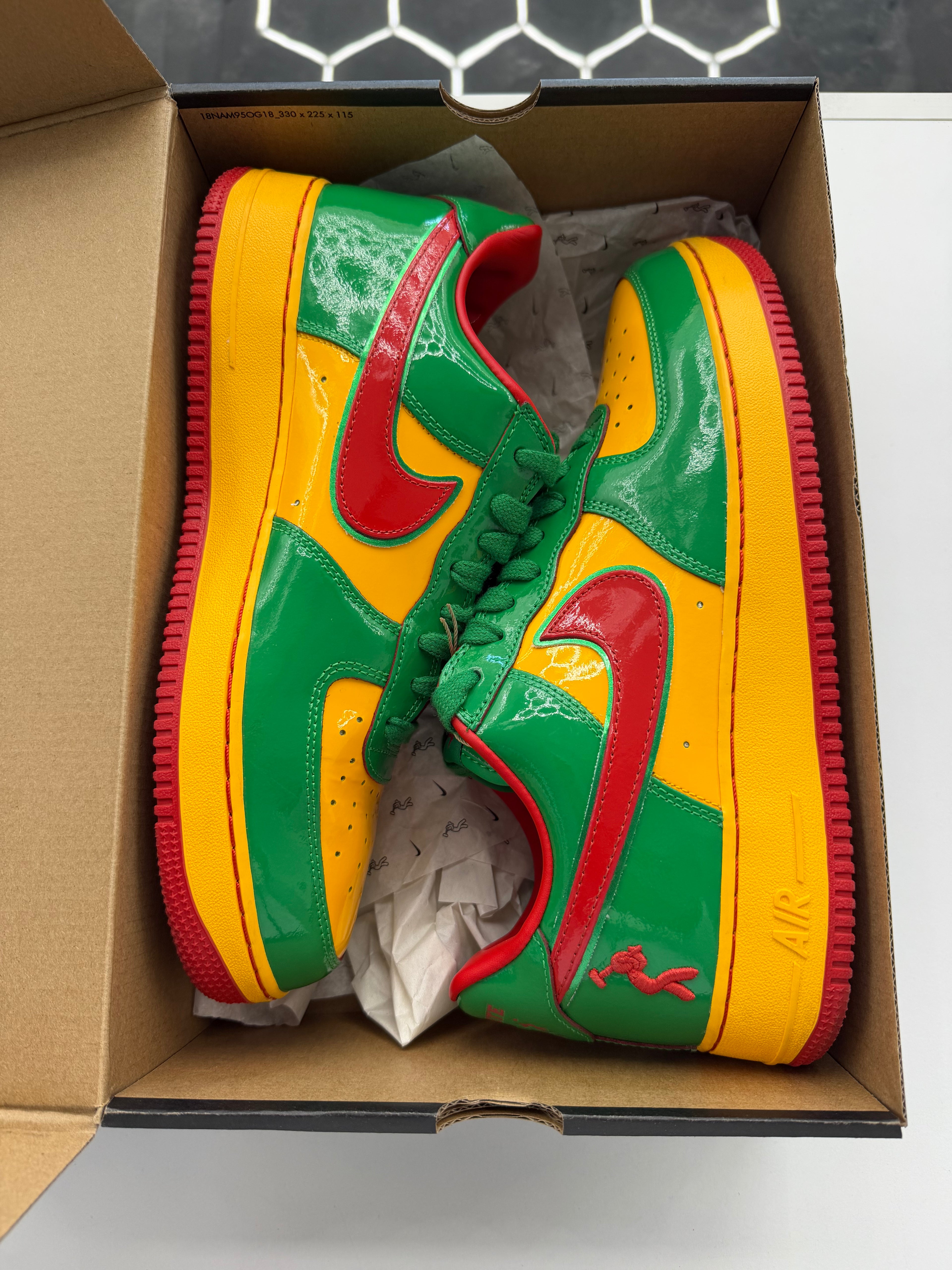 Air Force 1 Low Lil Yachty Concrete Boys Lucky Green