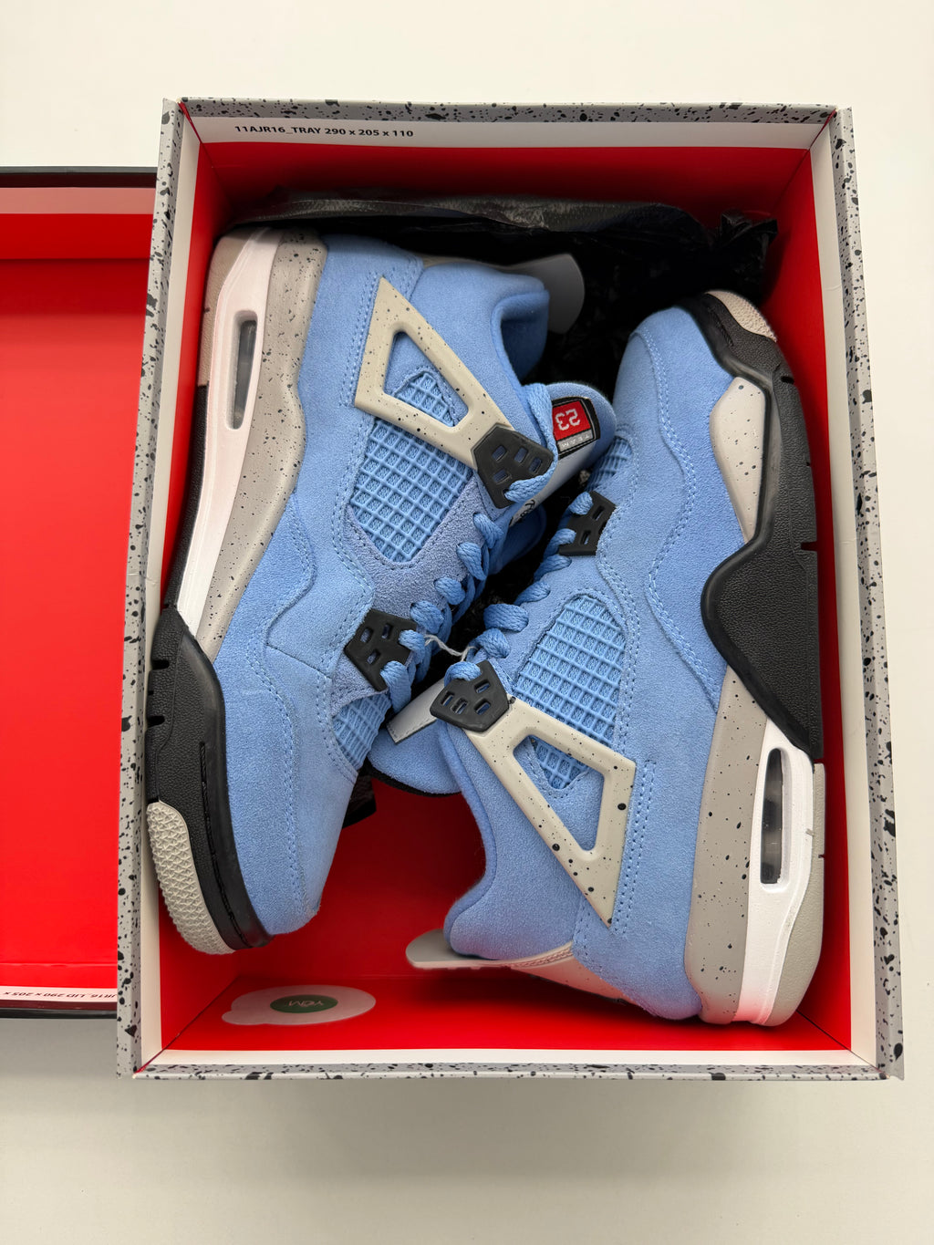 Jordan 4 Retro University Blue (GS)