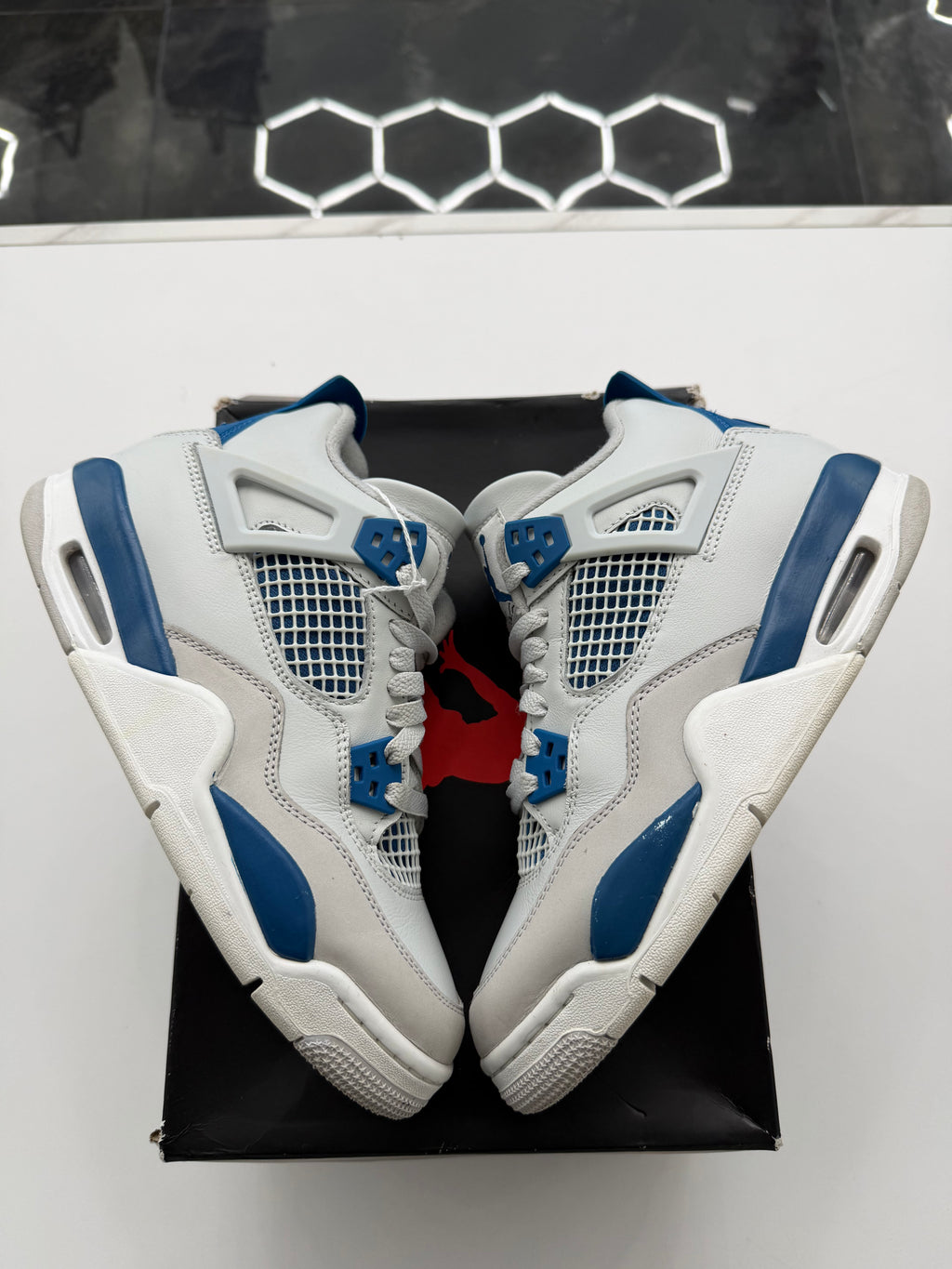Jordan 4 Retro Military Blue (2024) (GS)