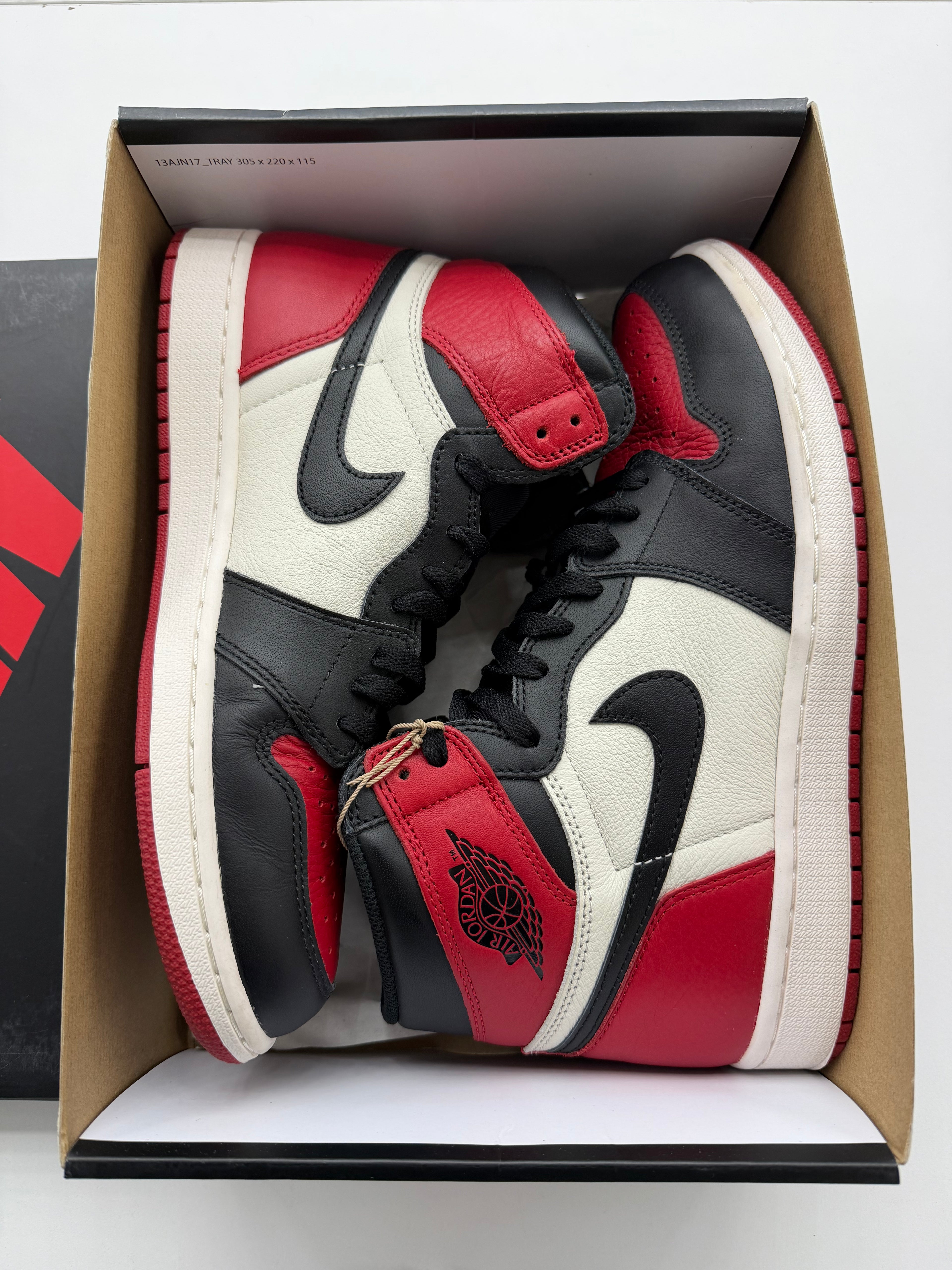 Jordan 1 Retro High Bred Toe