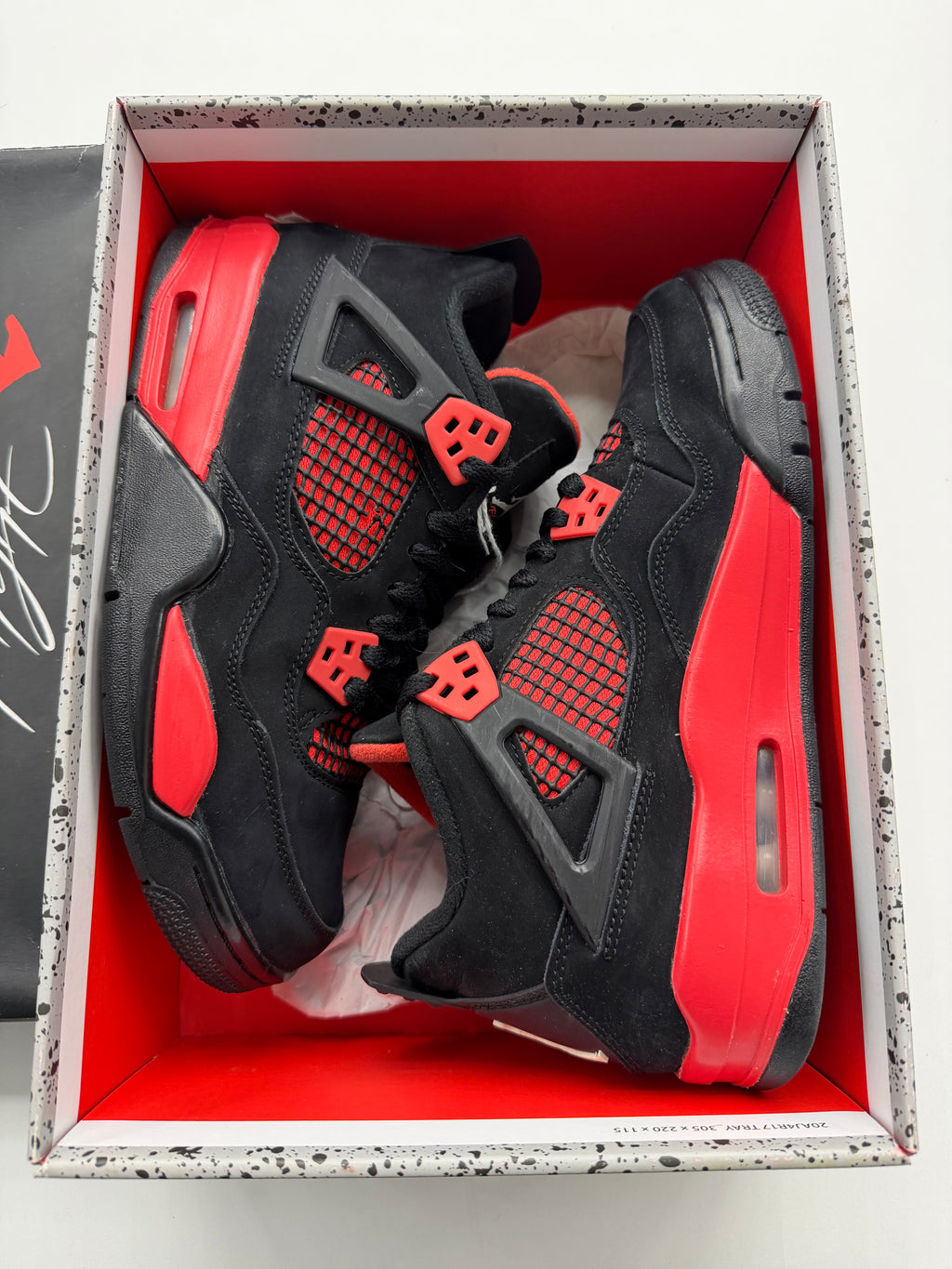 Jordan 4 Retro Red Thunder (GS)