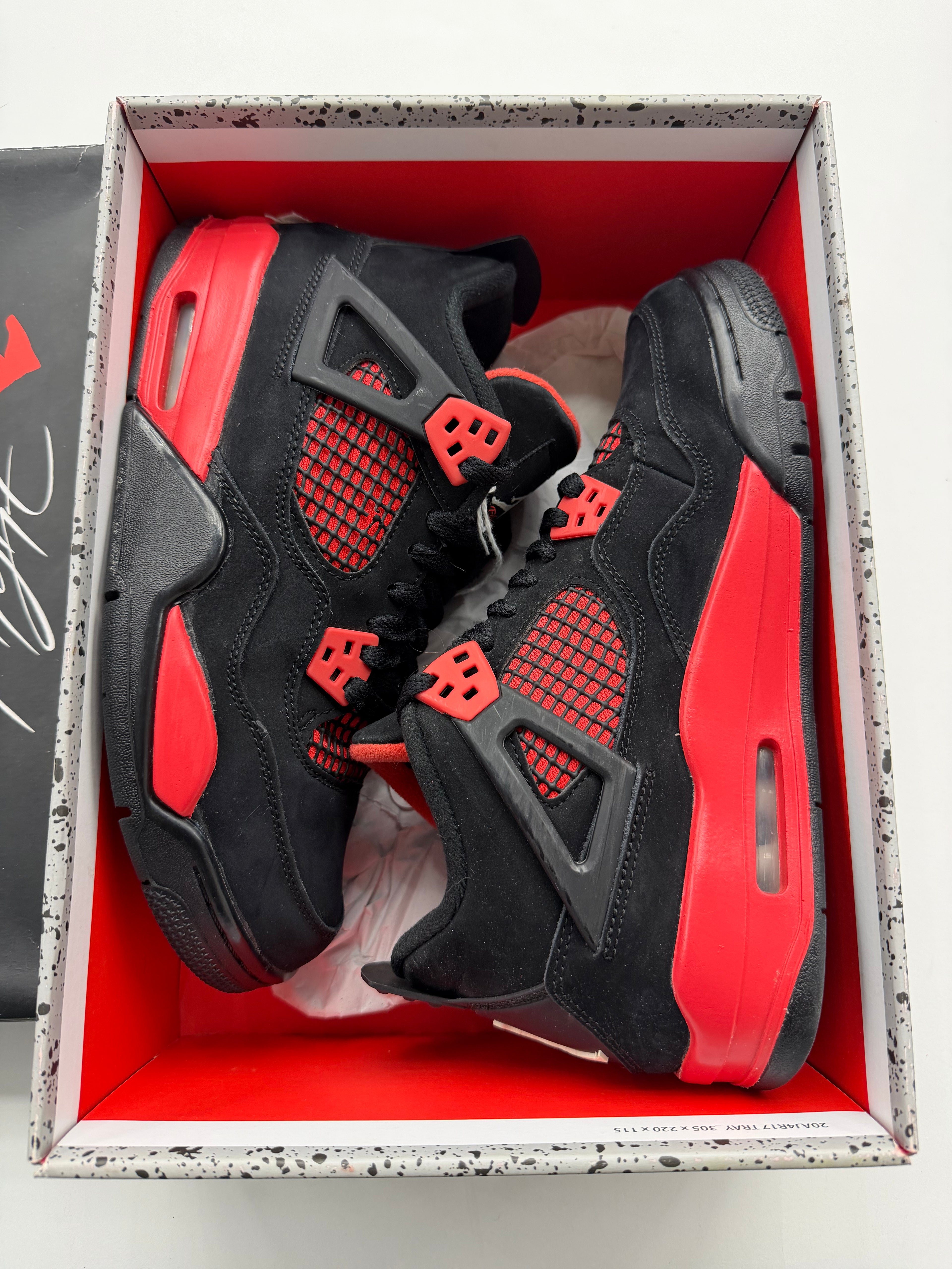 Jordan 4 Retro Red Thunder (GS)