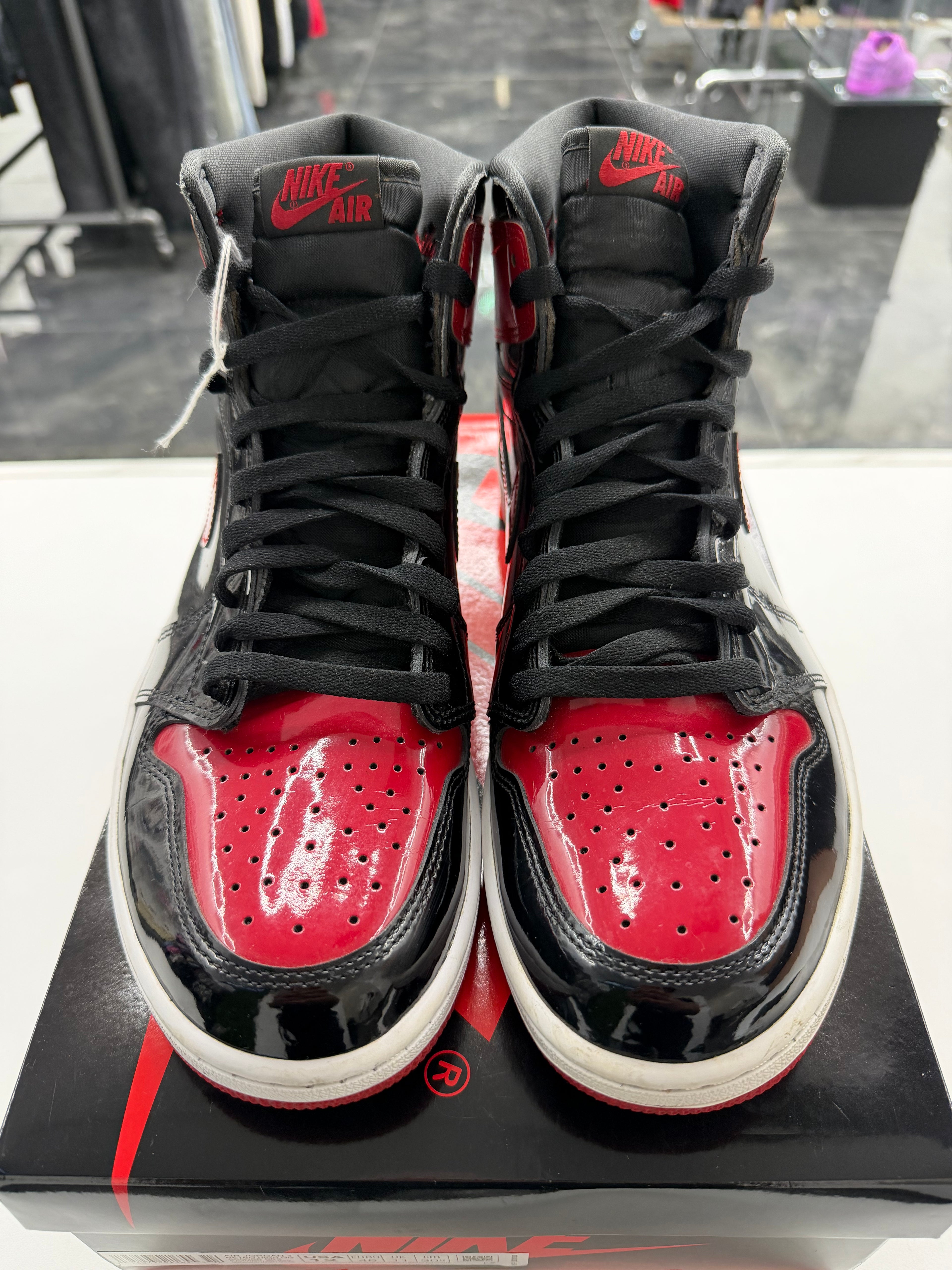 Jordan 1 Retro High Patent Bred