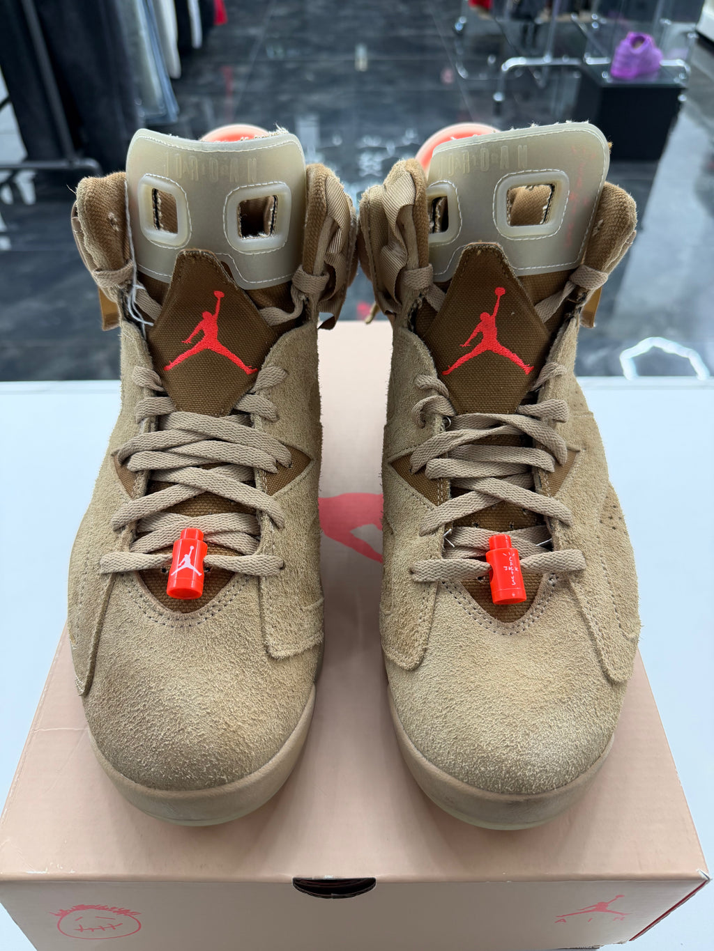 Jordan 6 Retro Travis Scott British Khaki