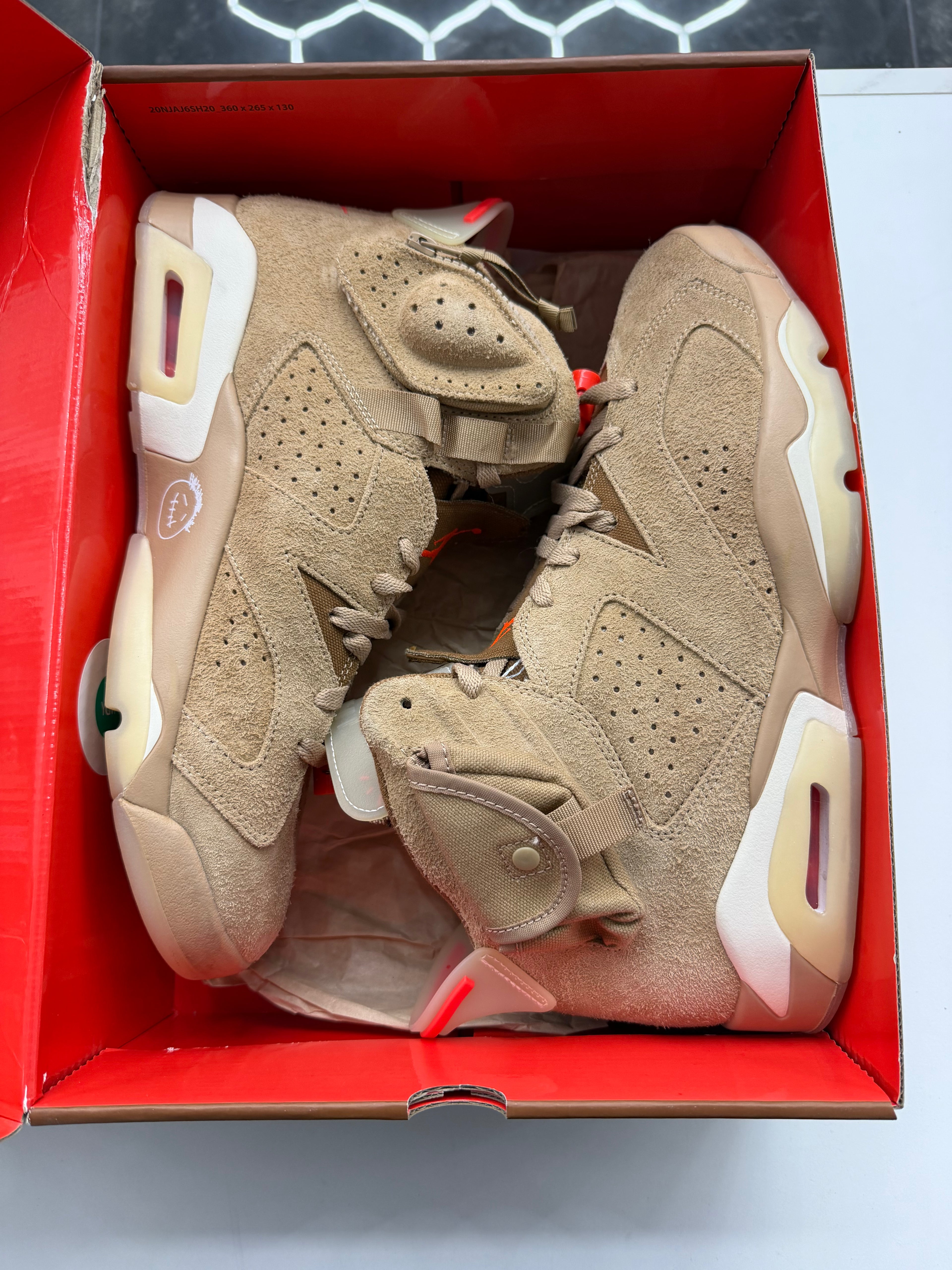 Jordan 6 Retro Travis Scott British Khaki