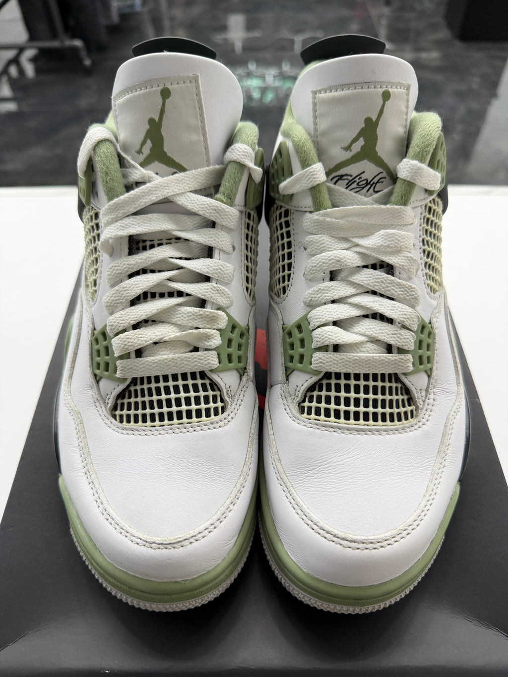 Jordan 4 Retro Seafoam (Women’s)