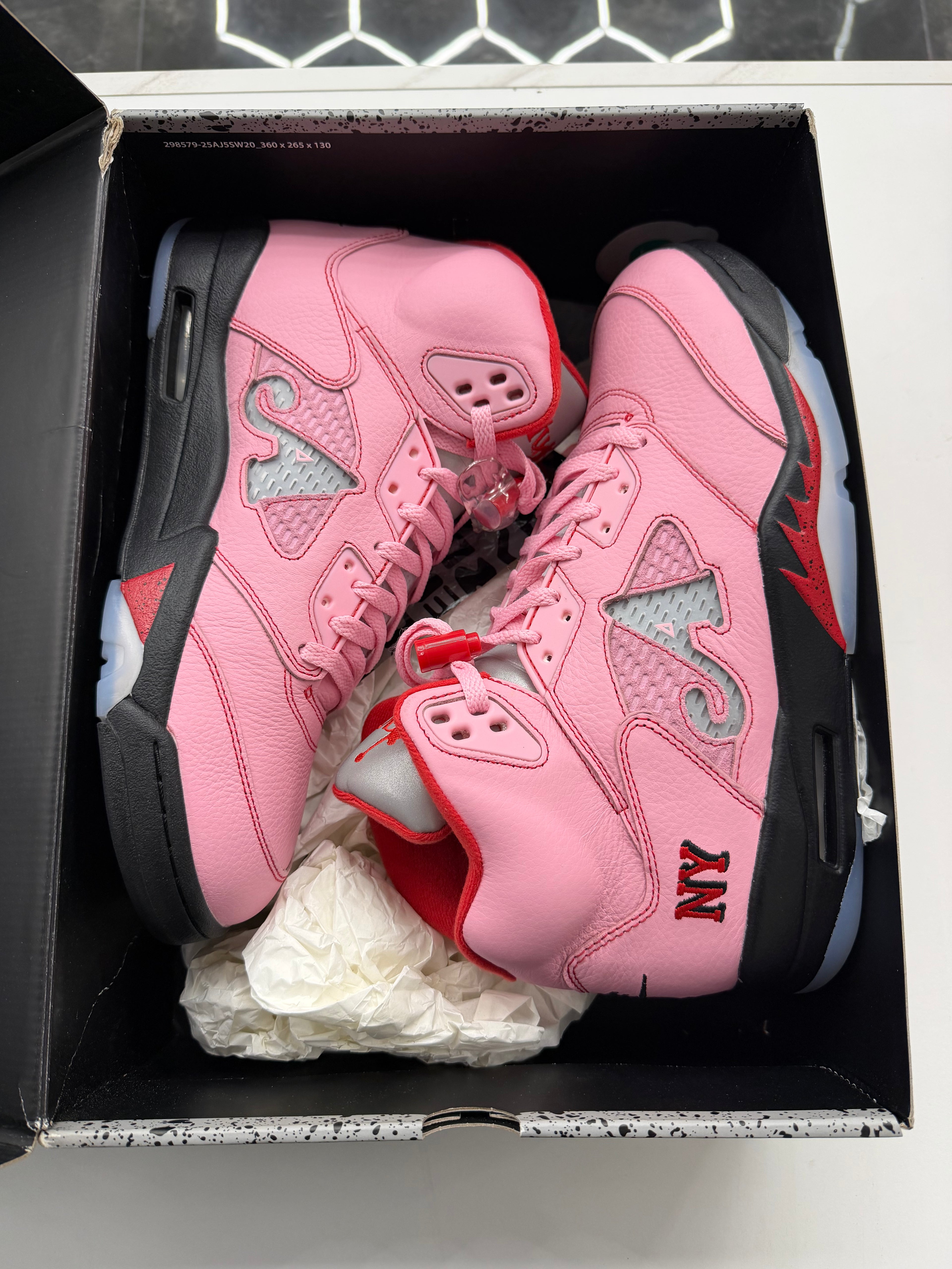 Jordan 5 Retro Awake NY Arctic Pink