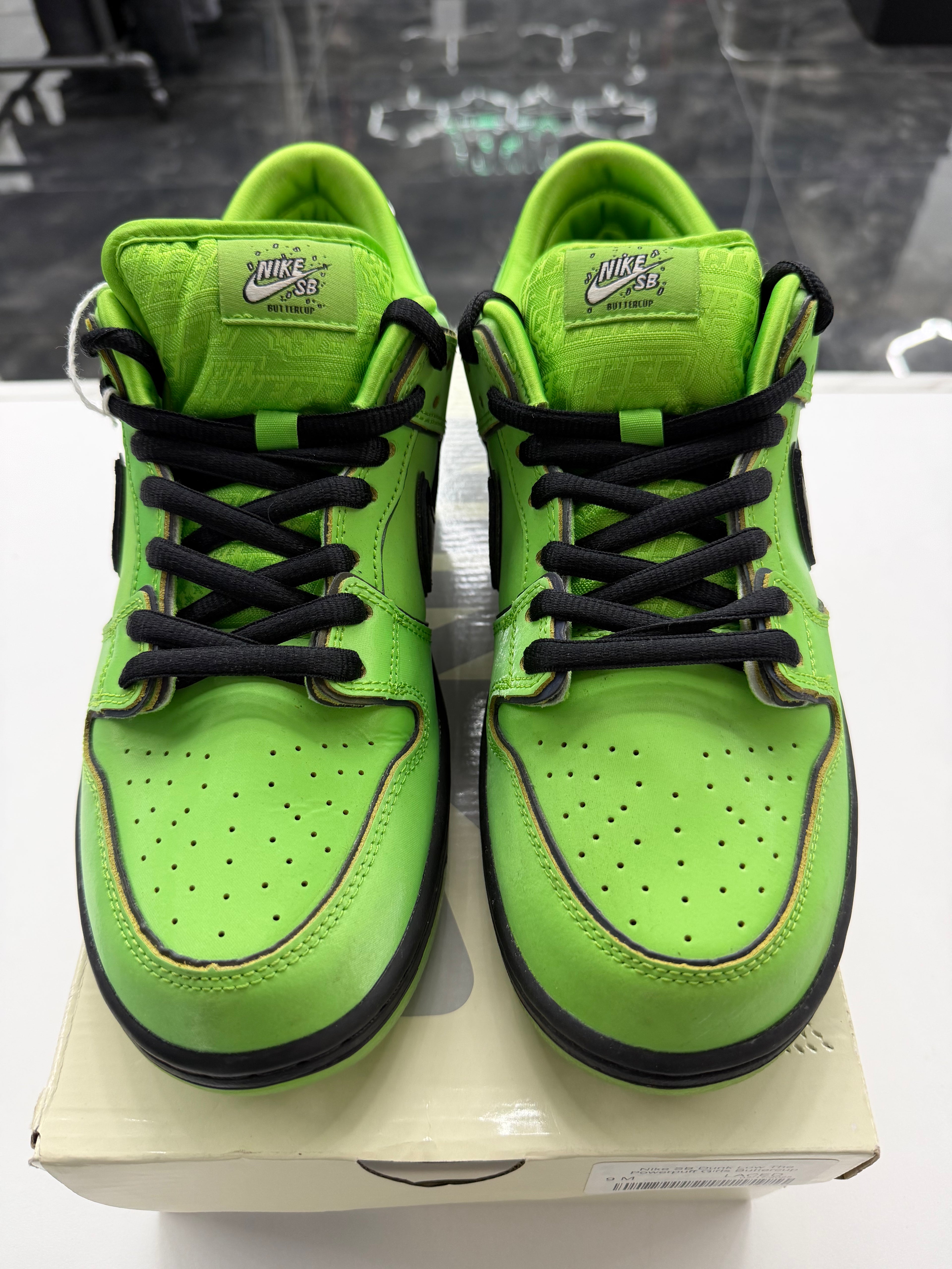 SB Dunk Low PowerPuff Girls Buttercup
