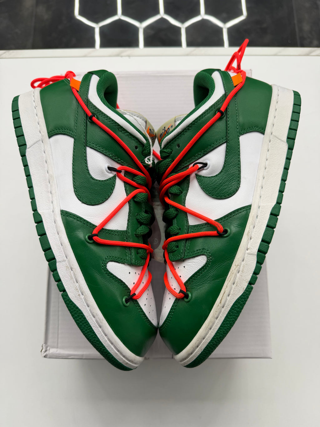 Nike x Off-White Dunk Low Pine Green (REPLACEMENT BOX)