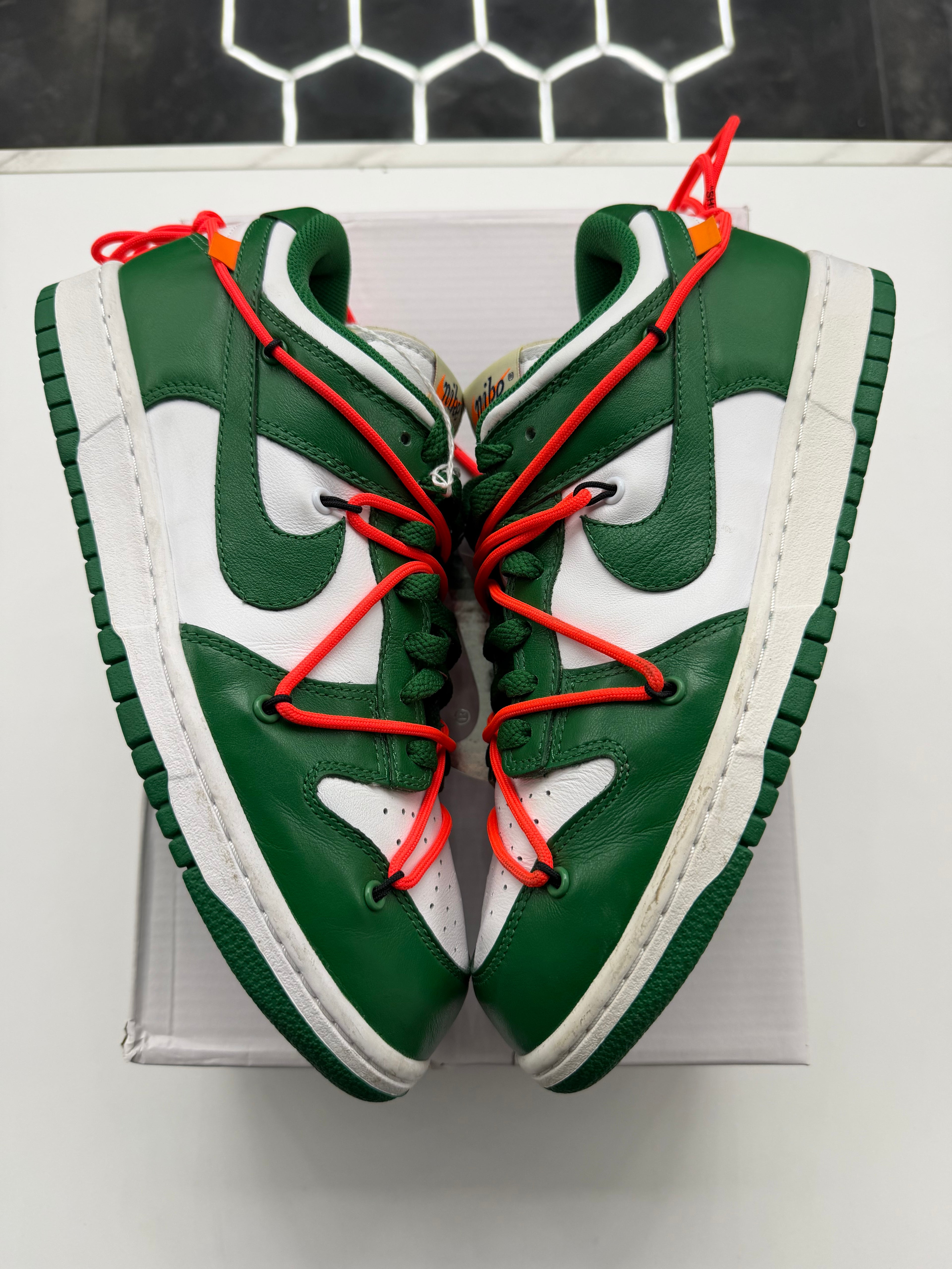 Nike x Off-White Dunk Low Pine Green (REPLACEMENT BOX)
