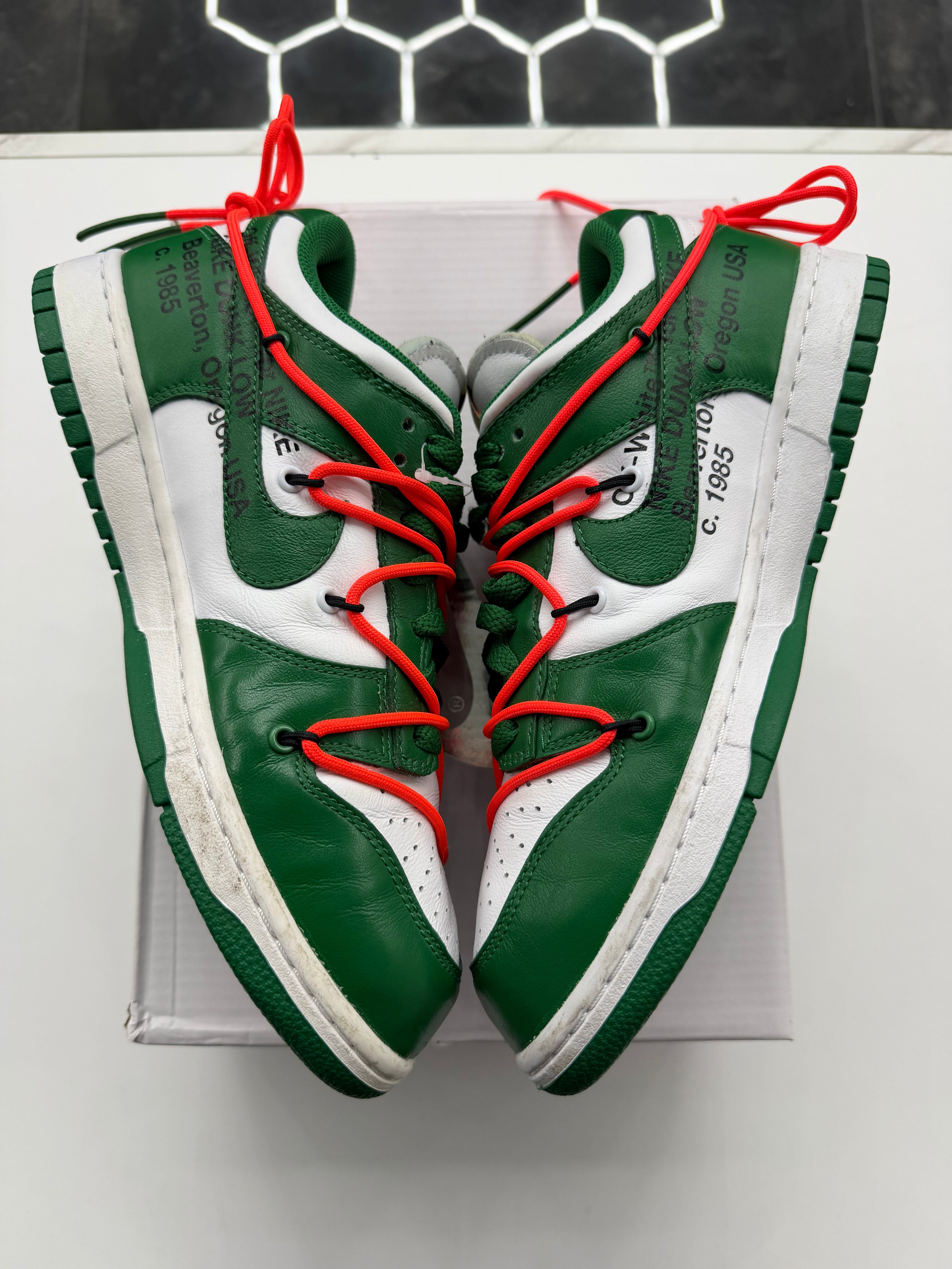 Nike x Off-White Dunk Low Pine Green (REPLACEMENT BOX)