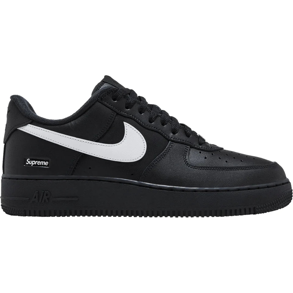 Air Force 1 Low Supreme Black White