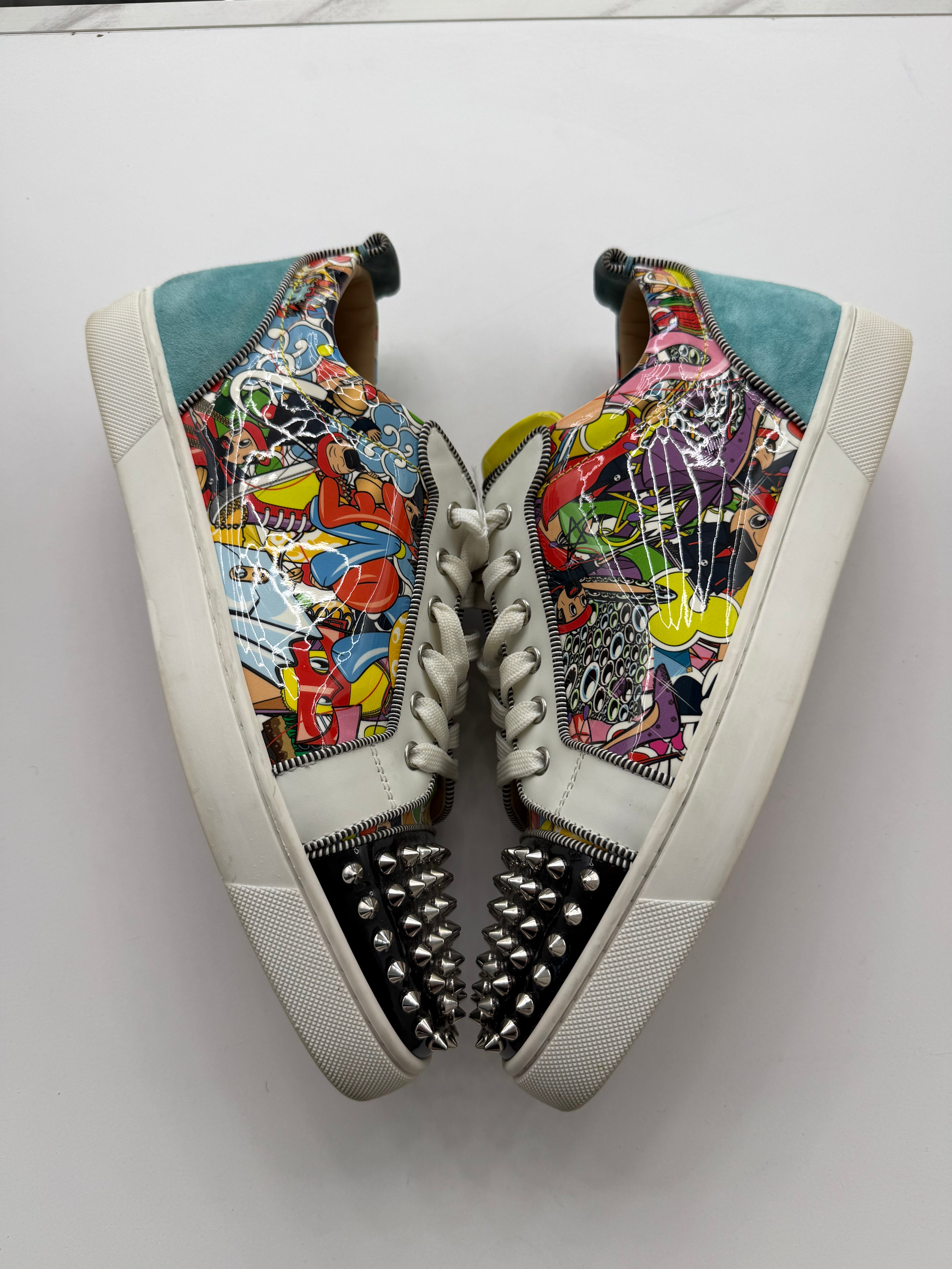 Christian Louboutin Louis Junior Spikes Orlato Flat (NO BOX)