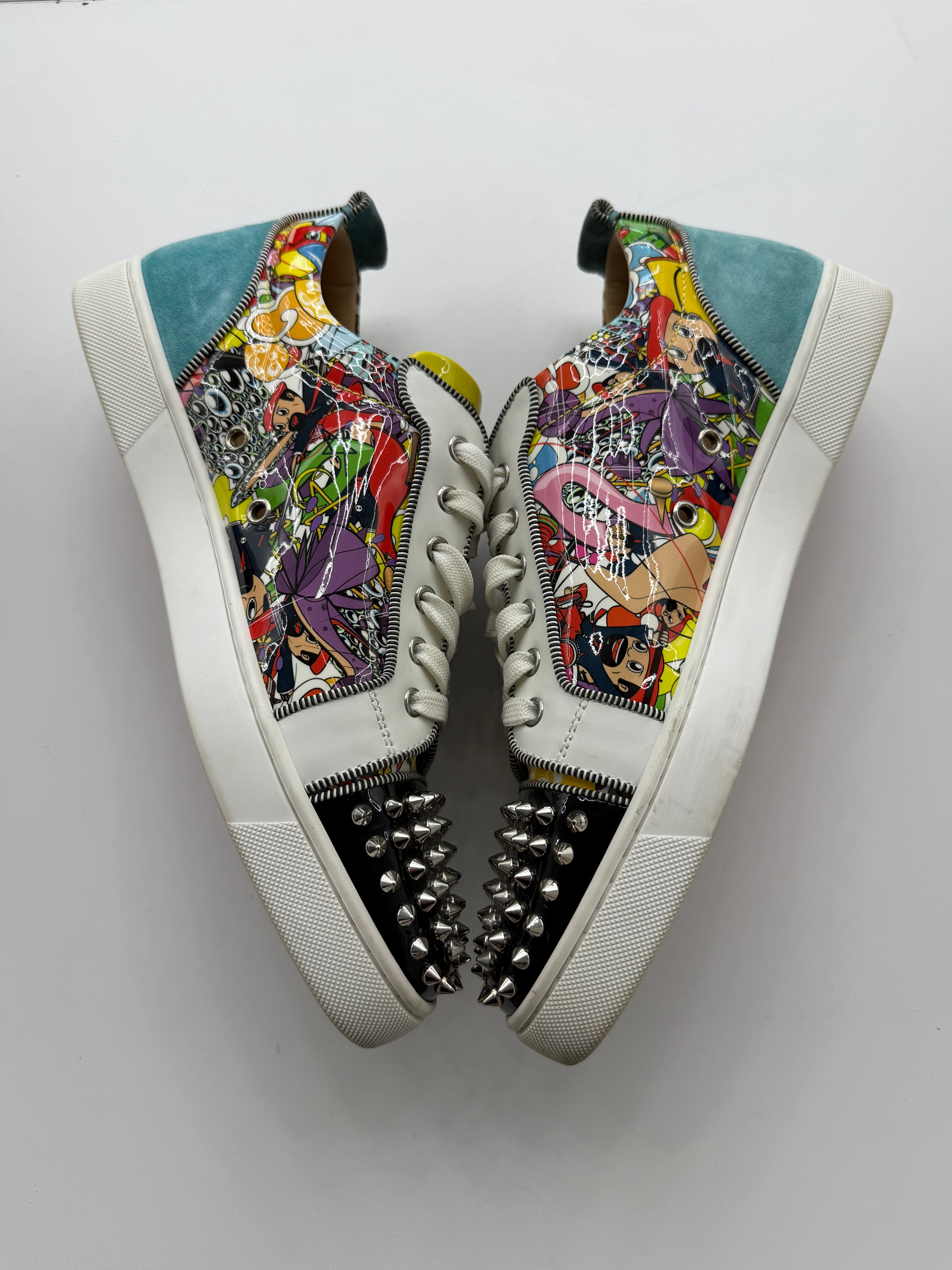 Christian Louboutin Louis Junior Spikes Orlato Flat (NO BOX)