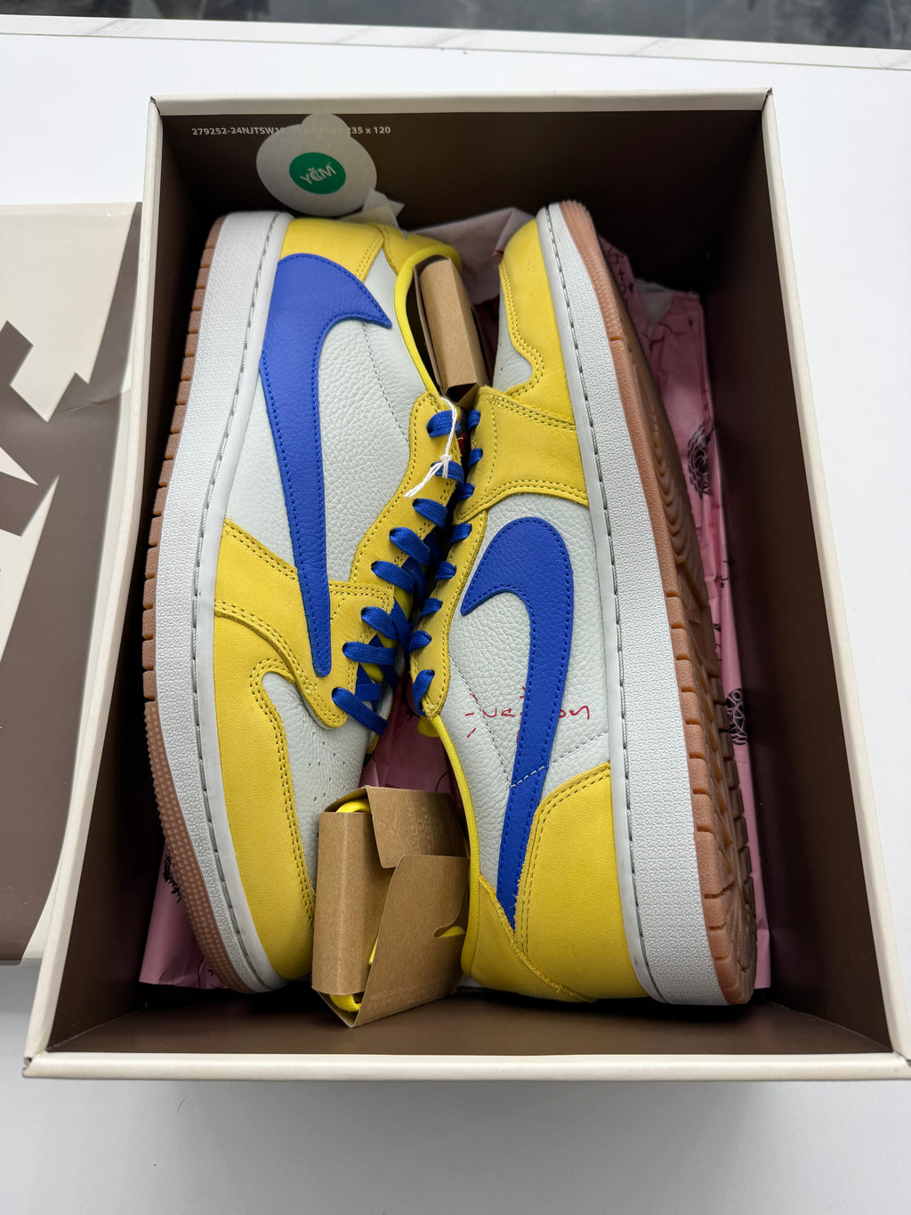 Jordan 1 Retro Low OG SP Travis Scott Canary (Women’s)