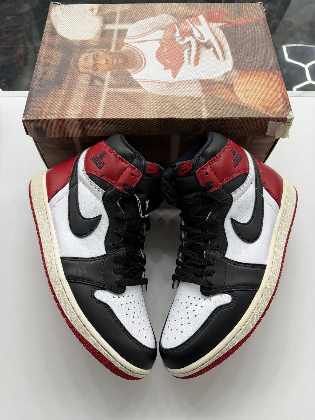 Jordan 1 High OG Black Toe Reimagined