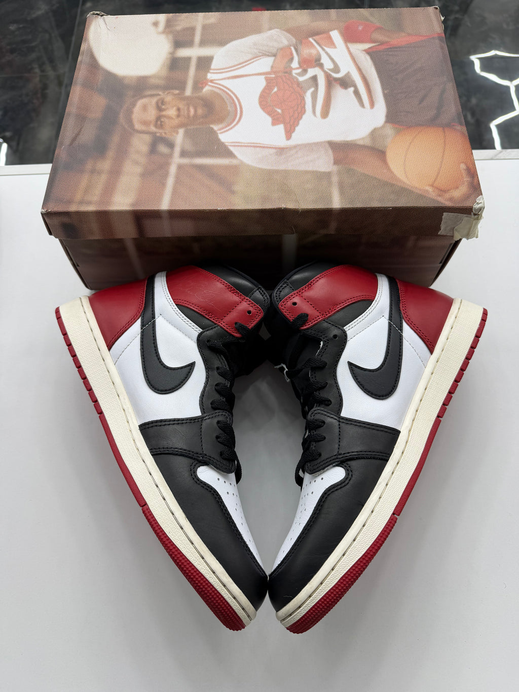 Jordan 1 High OG Black Toe Reimagined