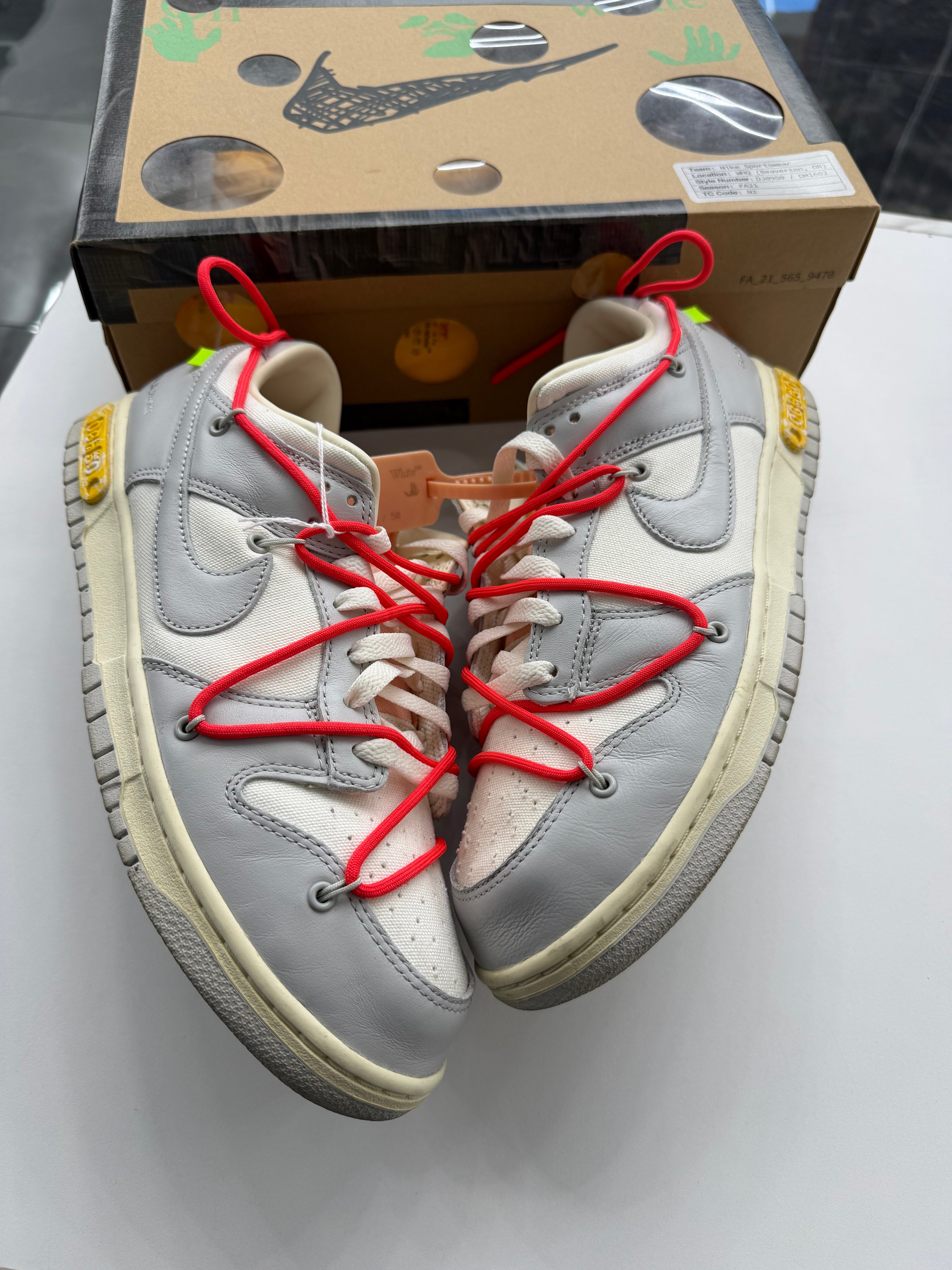 Nike Dunk Low Off-White Lot 6