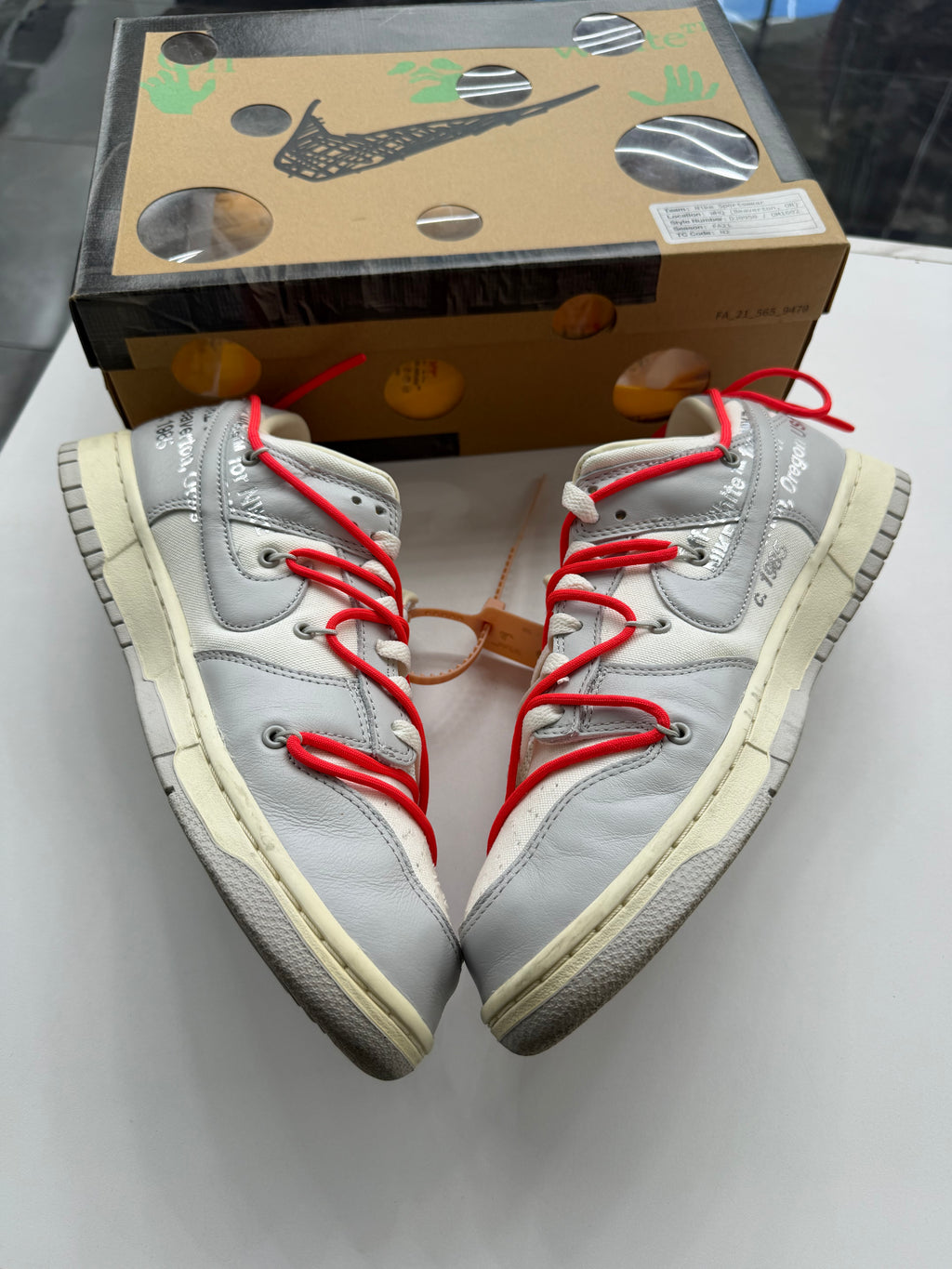 Nike Dunk Low Off-White Lot 6