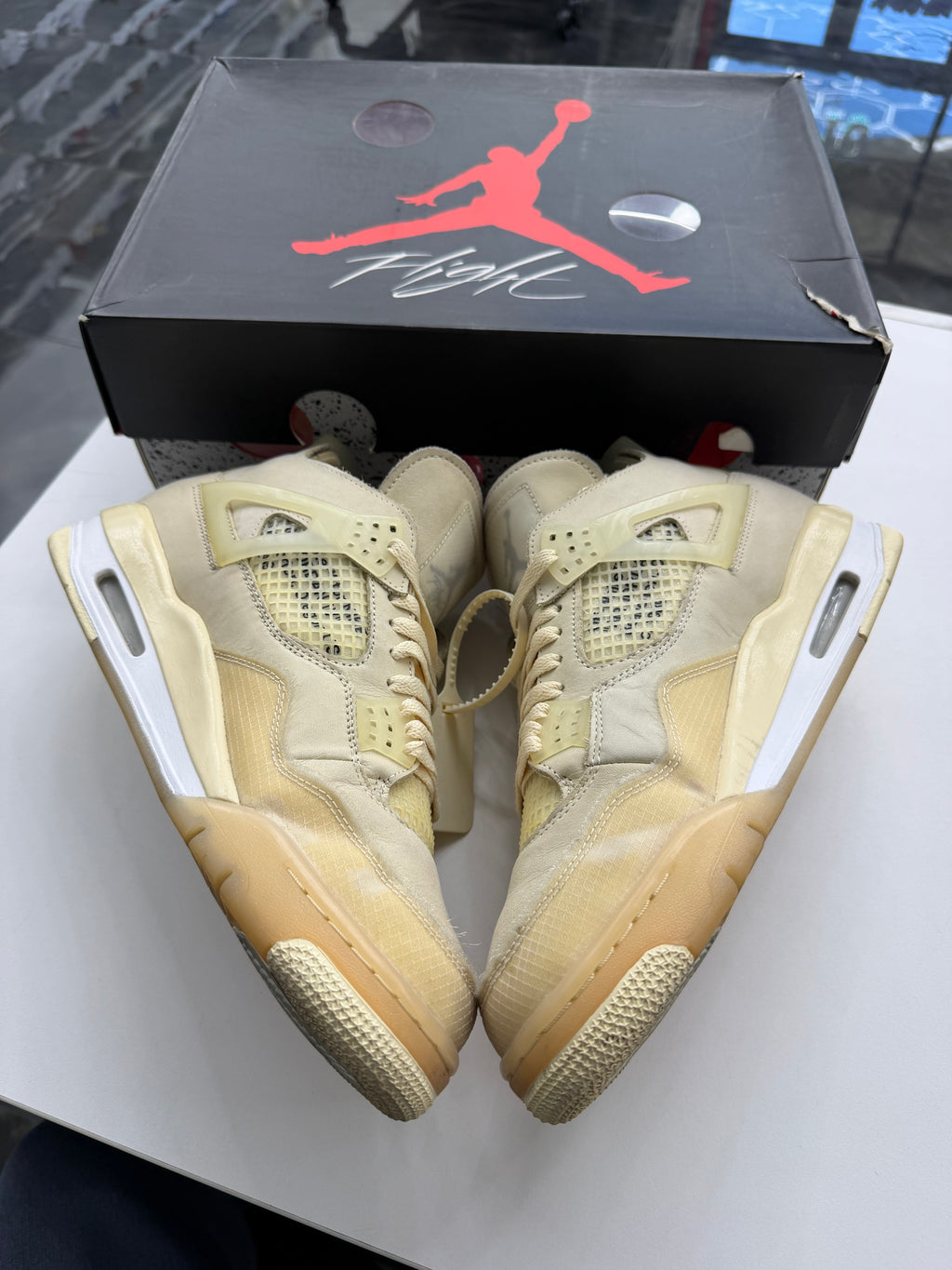 Jordan 4 Retro Off-White Sail (Women’s)