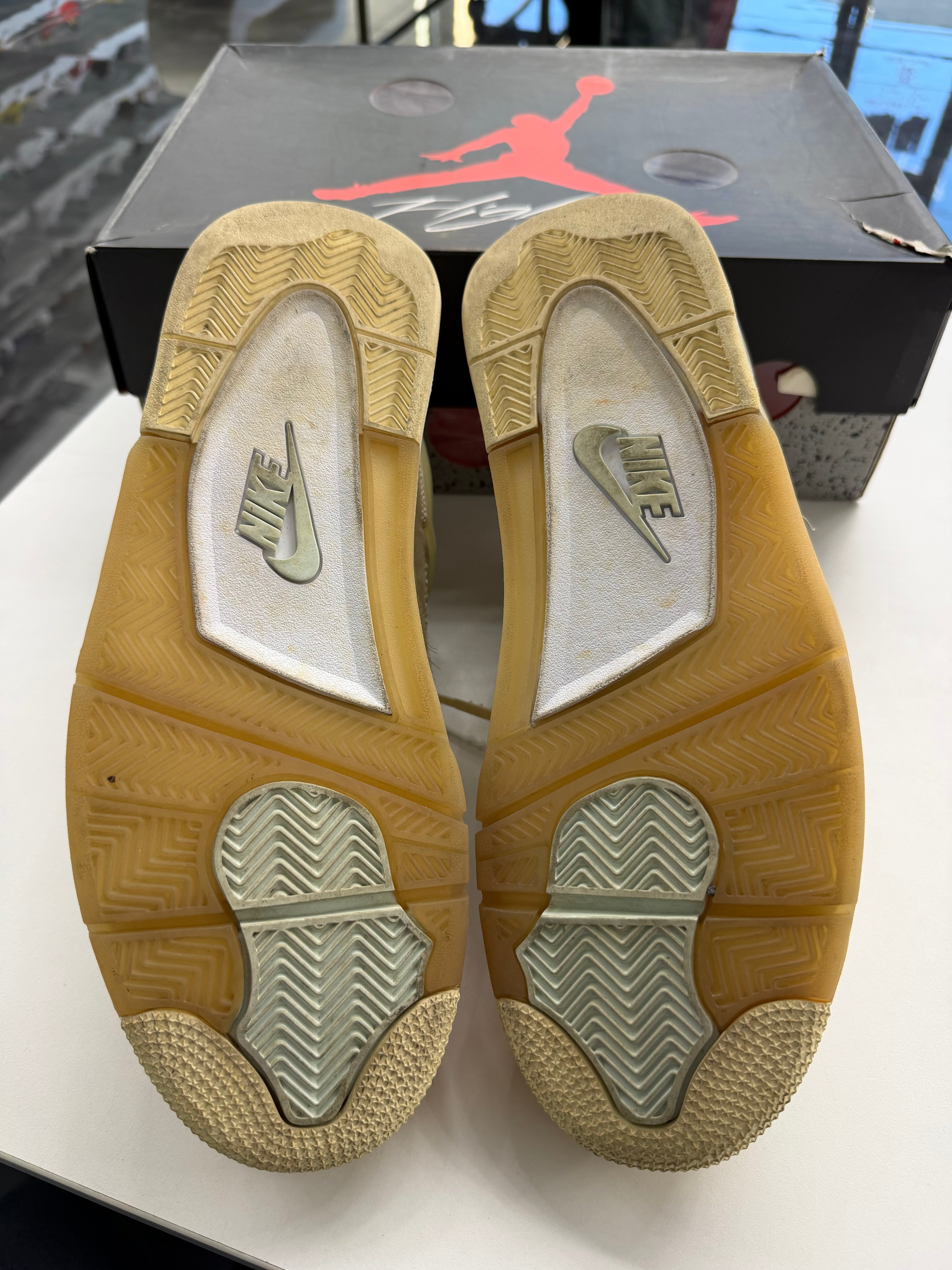 Jordan 4 Retro Off-White Sail (Women’s)