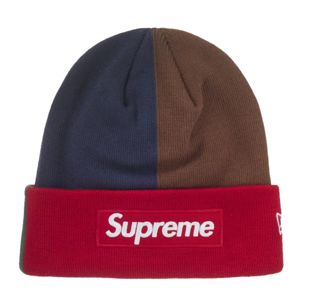 Supreme x New Era Box Logo Beanies