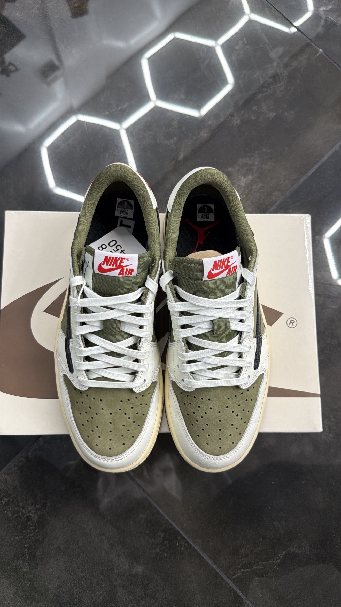 Jordan 1 Retro Low OG SP Travis Scott Medium Olive